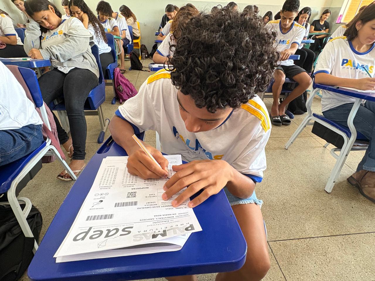 Com quase 100% de adesão, provas do Saep transcorrem com tranquilidade na Capital