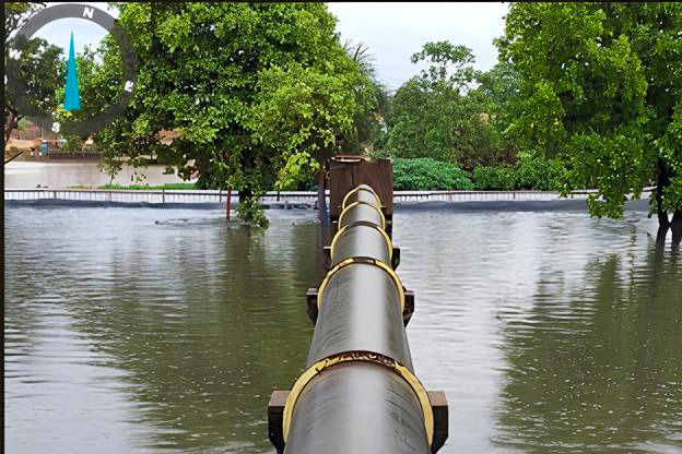 Extravasamento teve origem no encanamento, na altura da Arno 43 (407 norte), às margens do Lago de Palmas