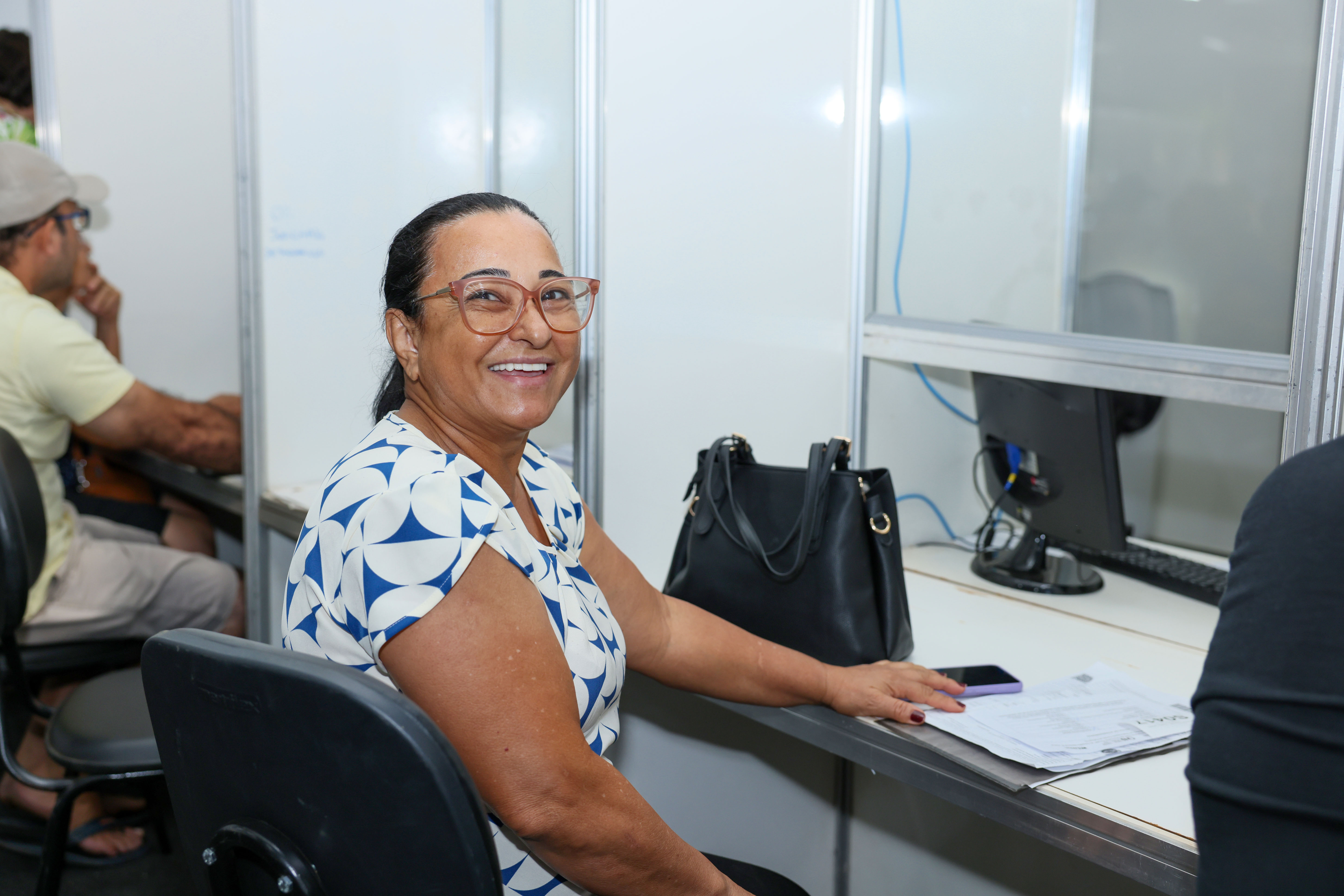 Data: 05/06/2025. Atendimentos do REFIS continuam.Foto: Regiane Rocha