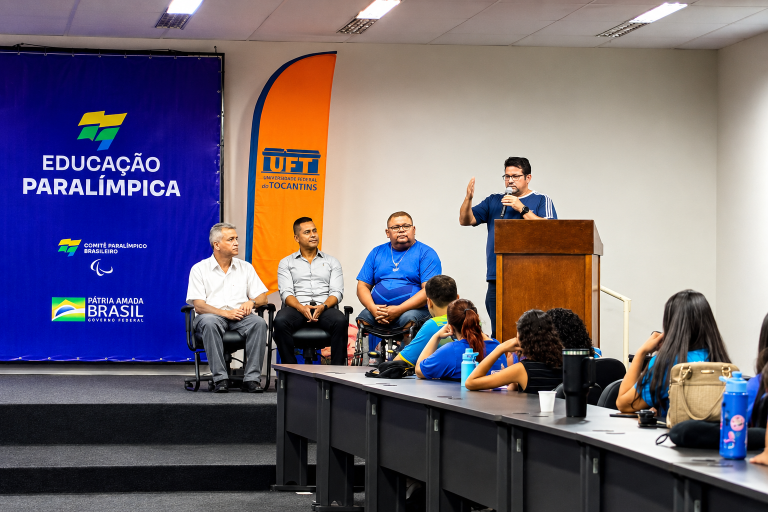 Prefeitura de Palmas participa de seminário sobre modalidades paralímpicas na Capital