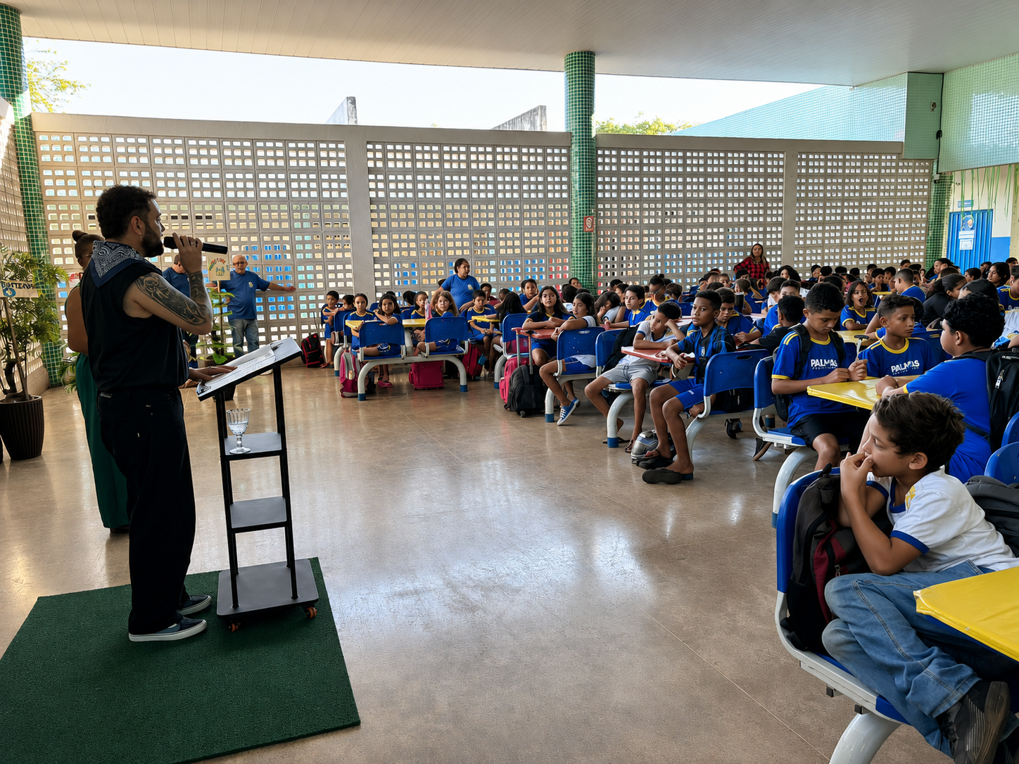 Escola Municipal Antônio Gonçalves lança Projeto Ecoar para estimular consciência ambiental da comunidade escolar