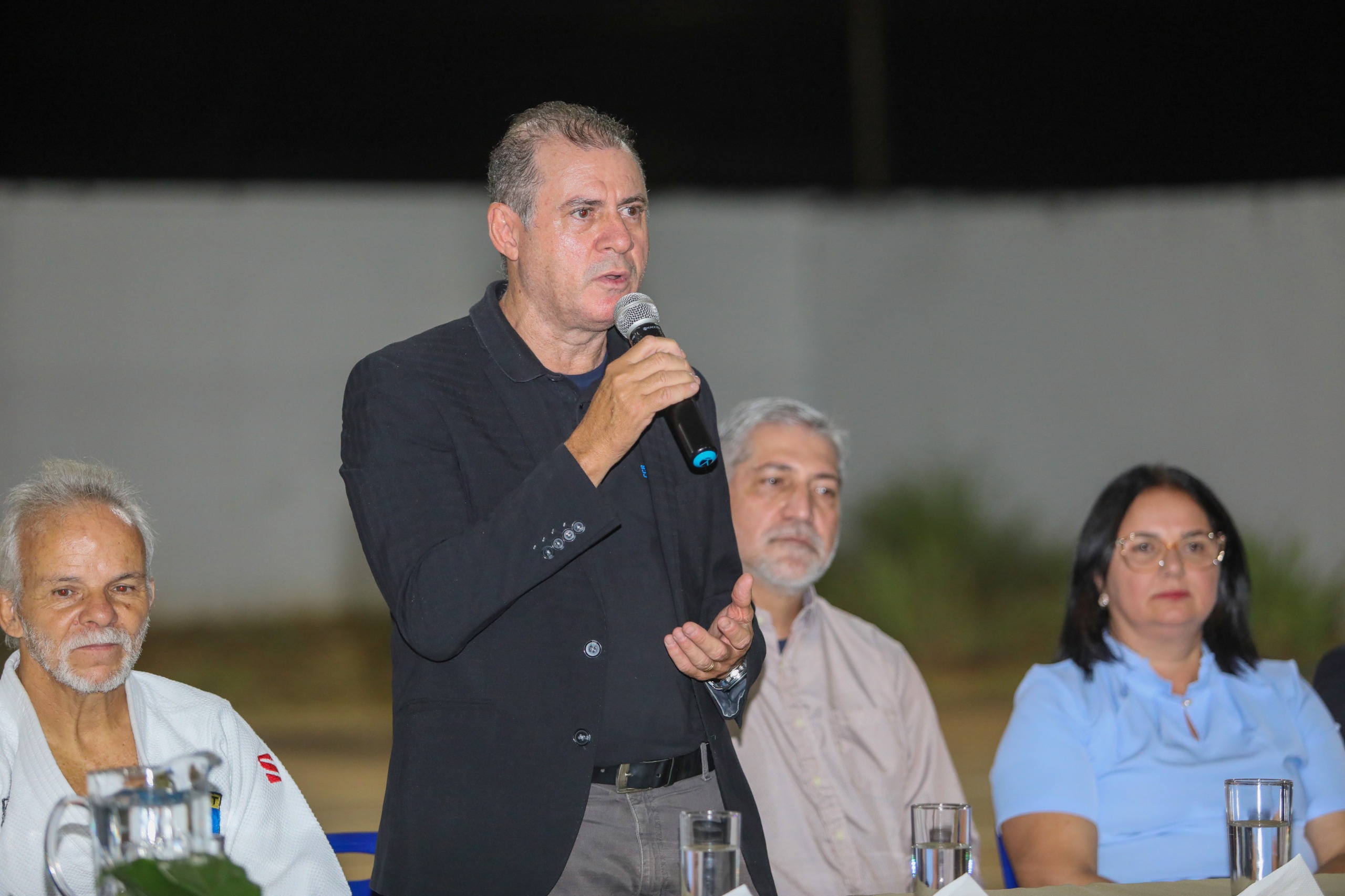 O gerente do Aeroporto de Palmas, Sílvio Nogueira, destacou o orgulho da Motiva em incentivar a prática esportiva por todo o país - Edu Fortes/Secom Palmas
