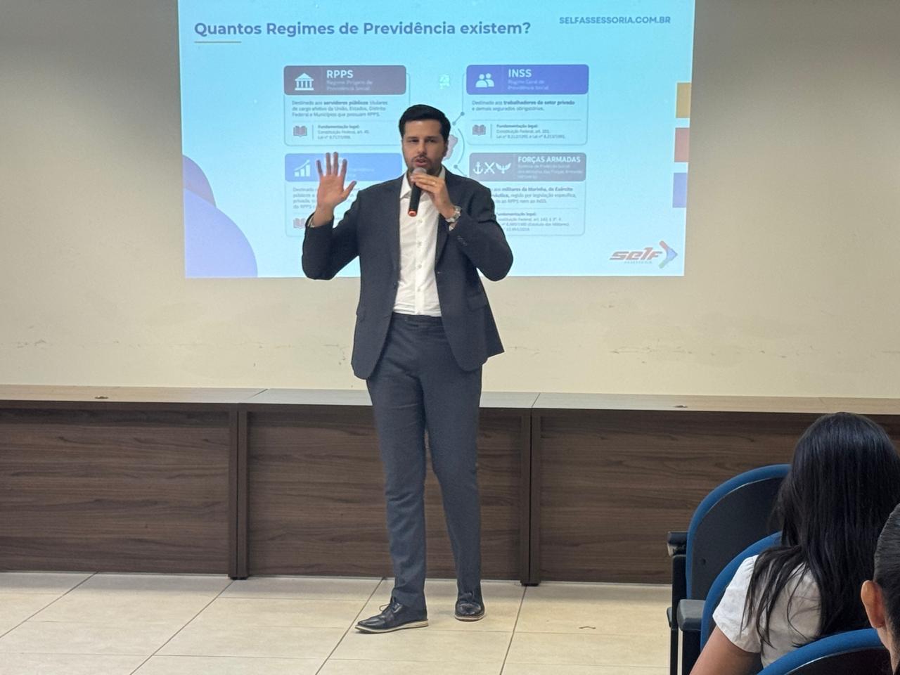 Previpalmas realiza capacitação sobre Regime Próprio de Previdência Social