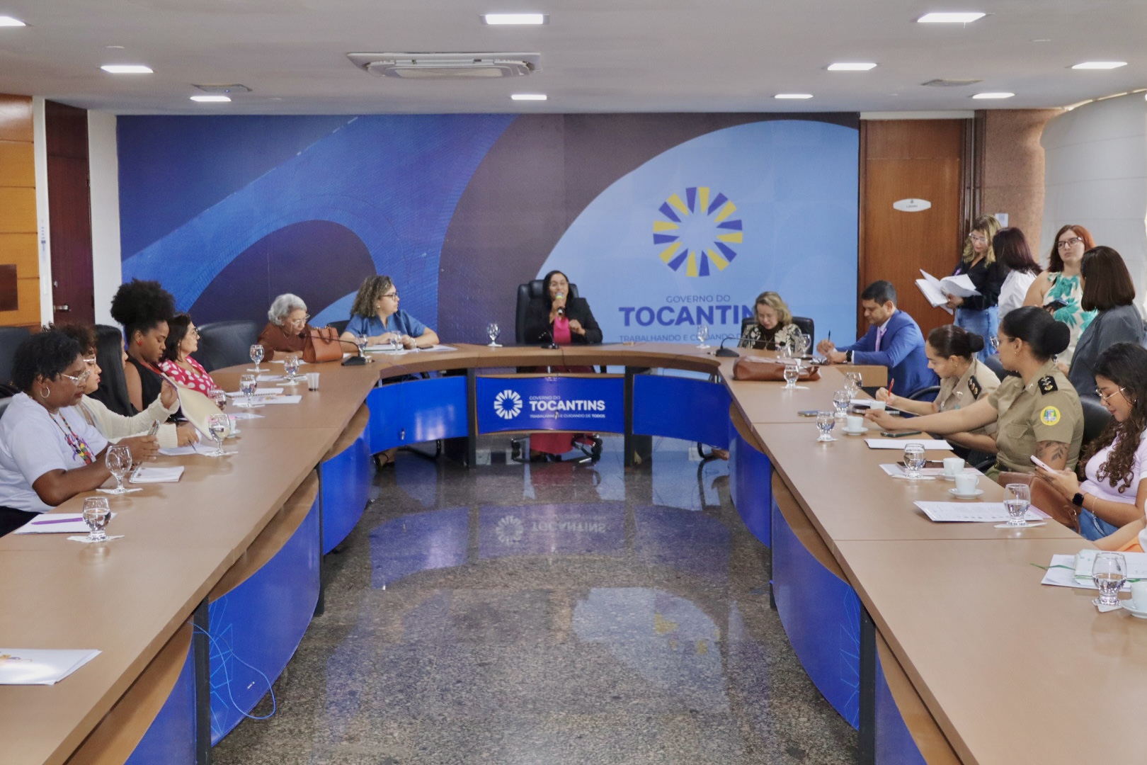 Palmas participa de reunião para alinhamento de ações de enfrentamento à violência contra a mulher