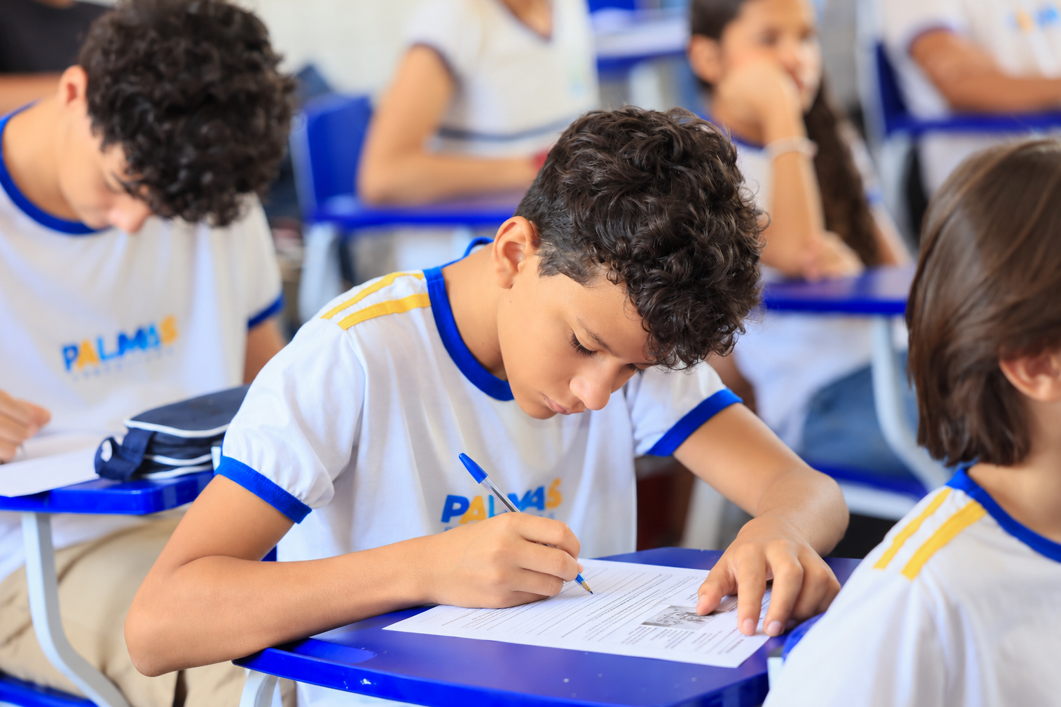 Mais de 23 mil estudantes de Palmas passam por avaliação de escrita em Língua Portuguesa