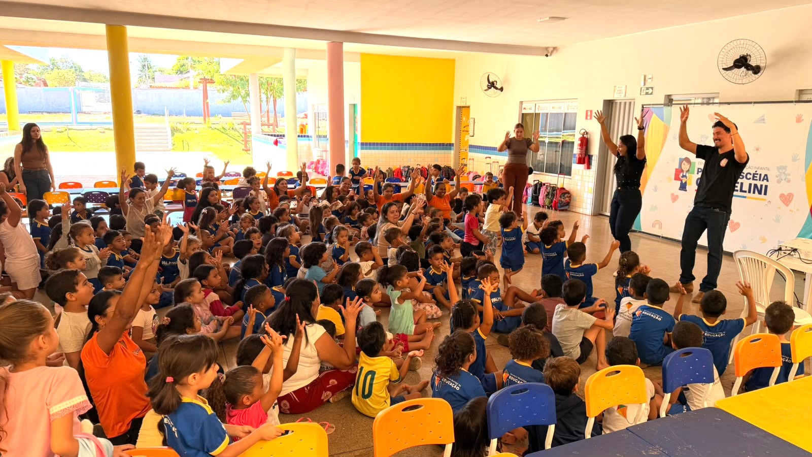 Projeto de Libras transforma rotina do Cmei Juscéia Garbelini em experiência de inclusão