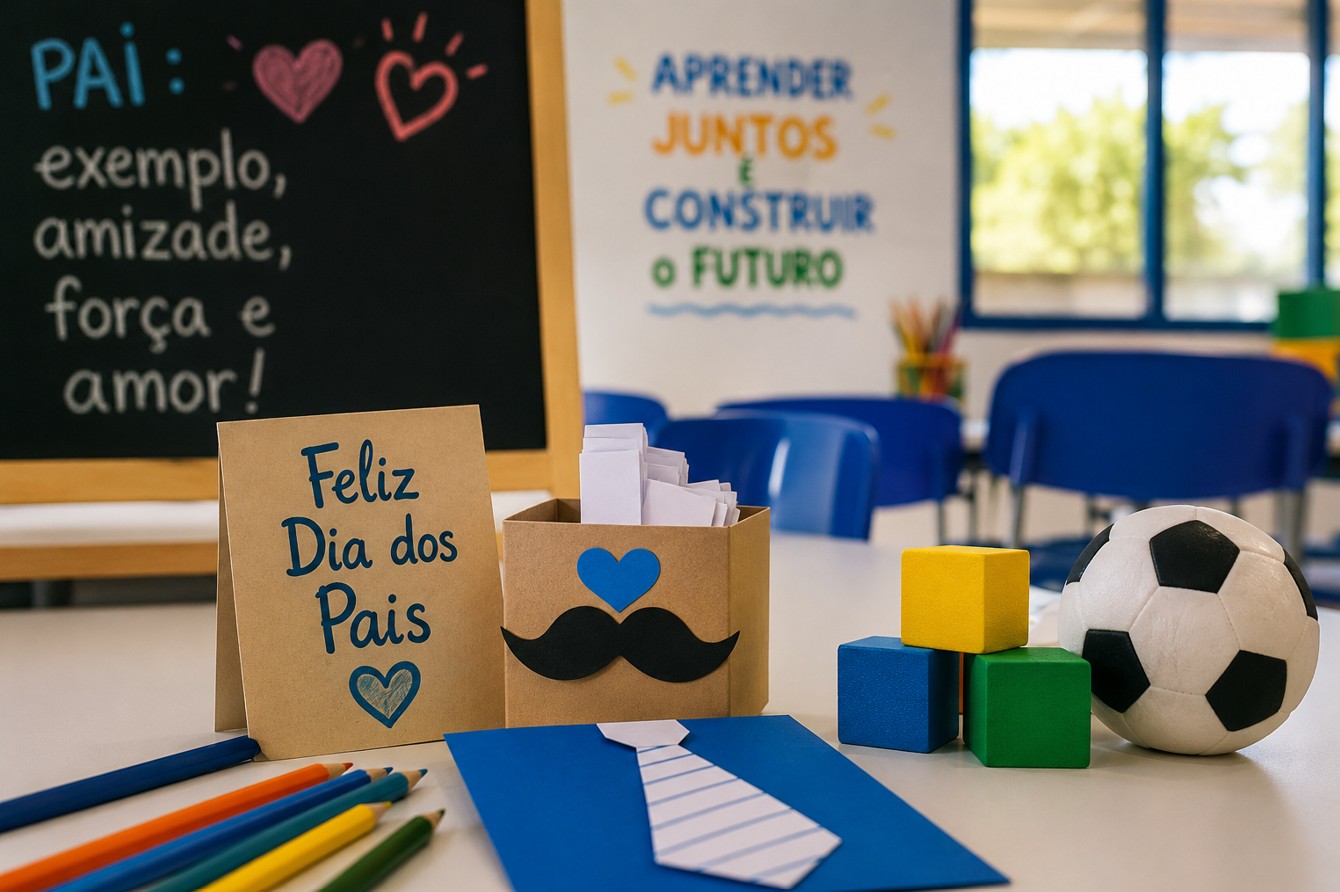 Rede municipal de Palmas realiza sábado letivo com programação especial para o Dia dos Pais