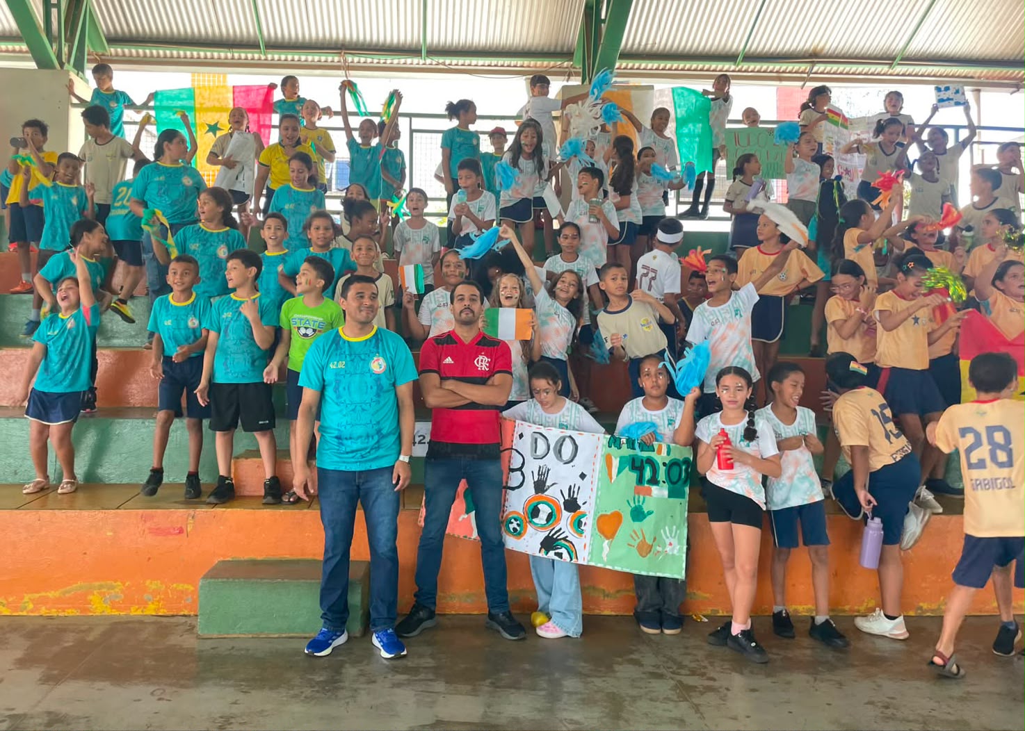 Abertura da Copa do Padre 2026 movimentou a quadra da unidade localizada na região norte da Capital - Foto: Divulgação