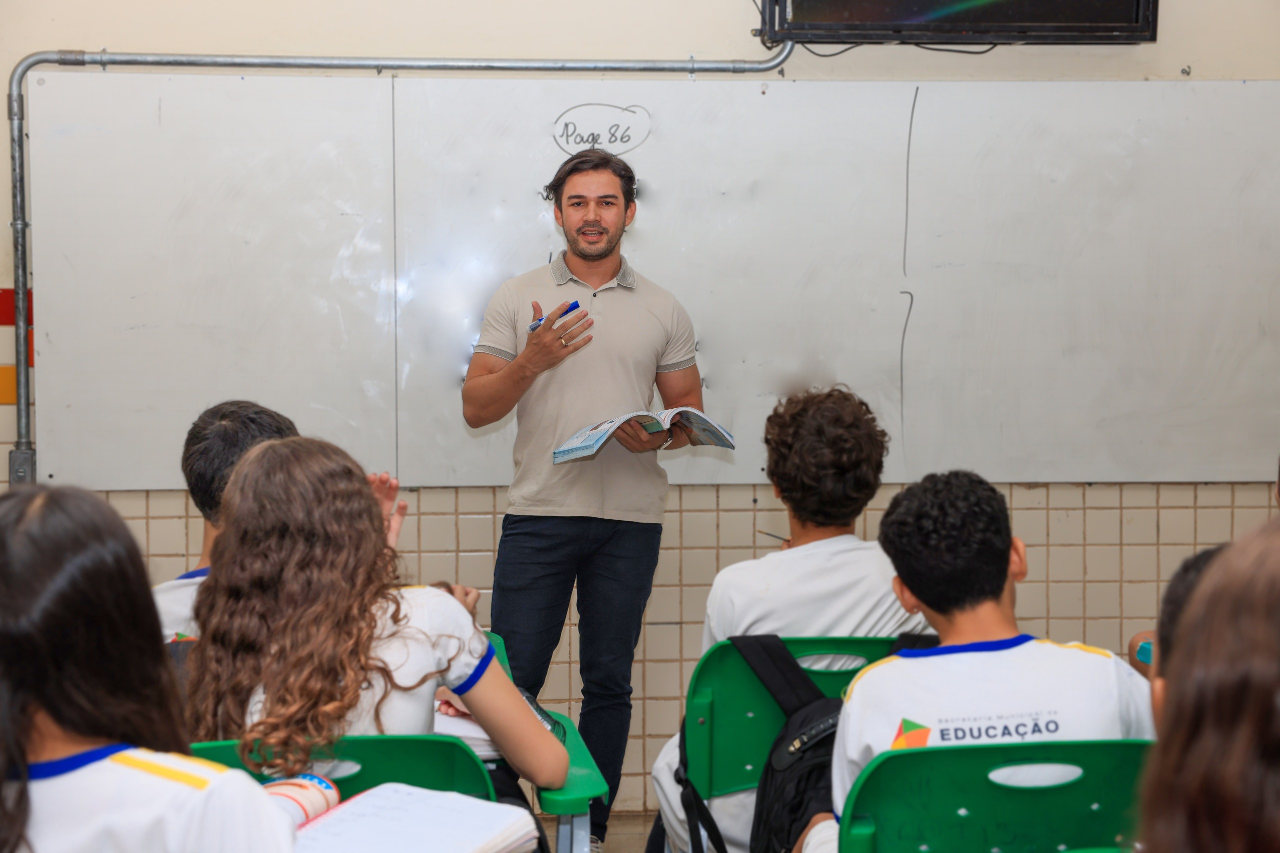 Mais de 44 mil alunos retomam as atividades na rede municipal de ensino - Foto: Regiane Alves
