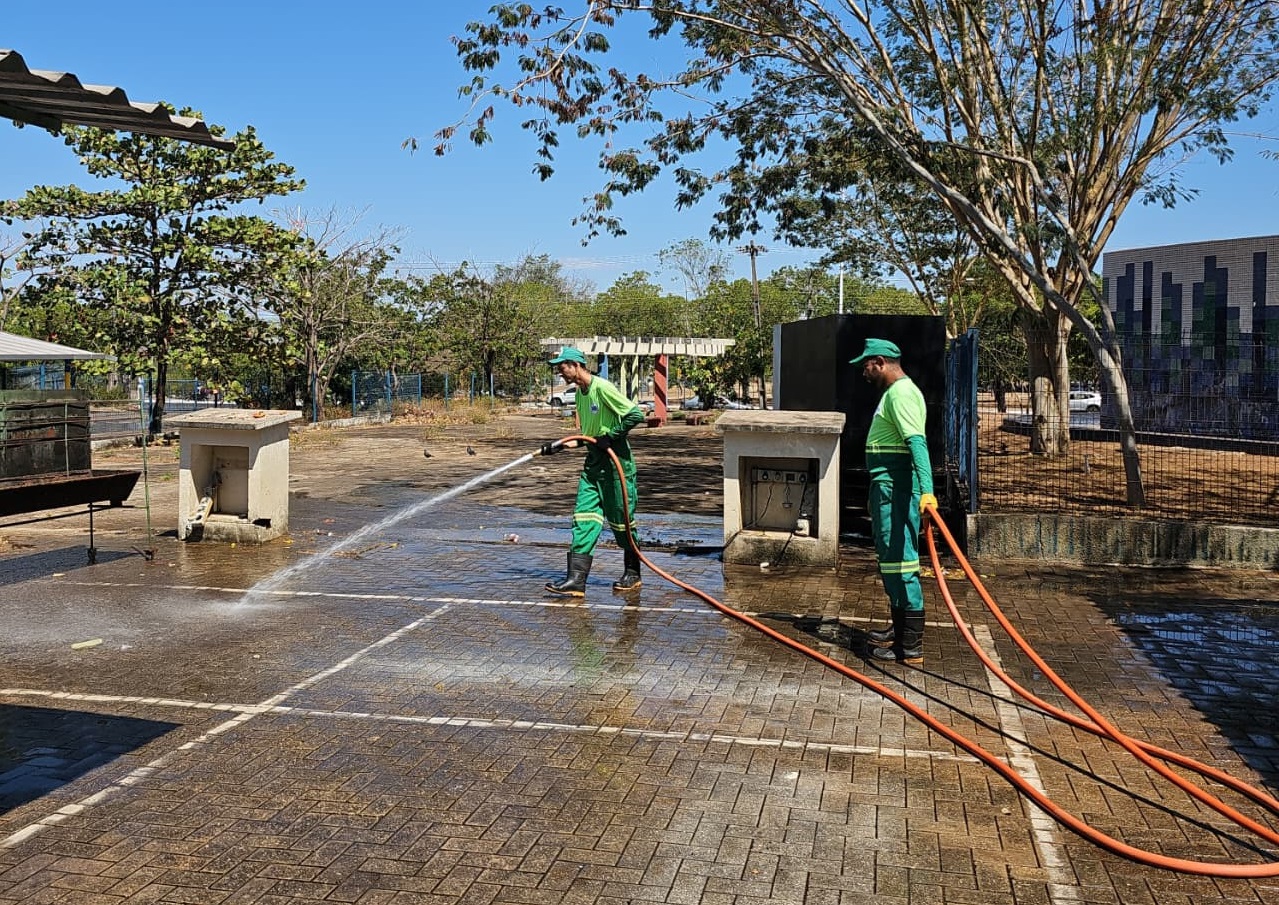 Feiras livres da Capital são lavadas toda semana