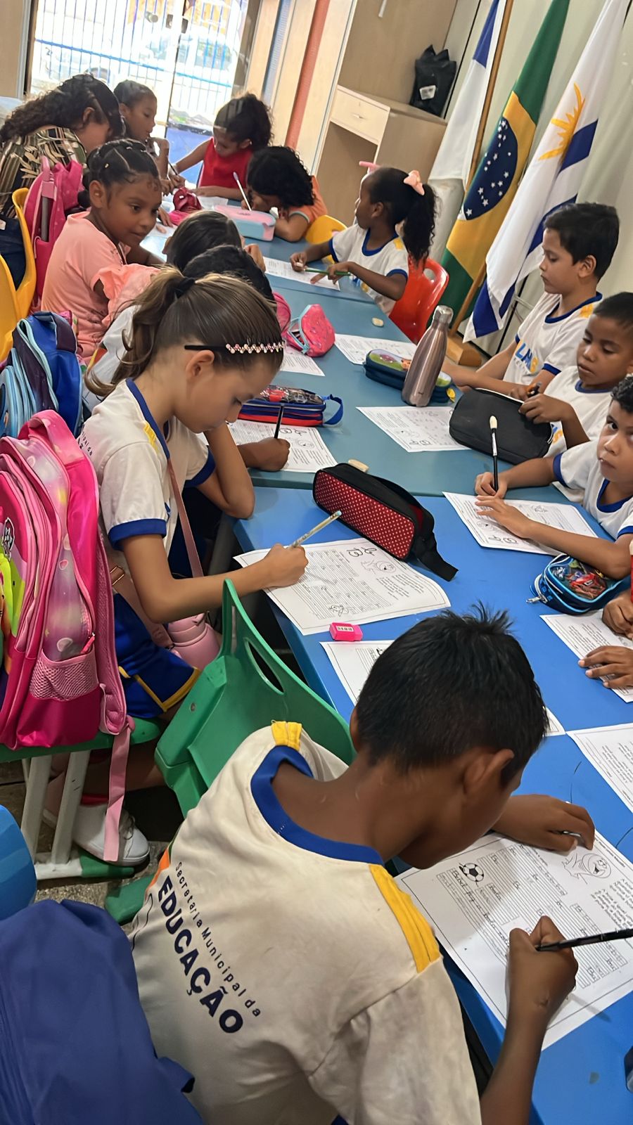 Escola Municipal Paulo Leivas Macalão desenvolve projeto de reforço para alunos do transporte escolar