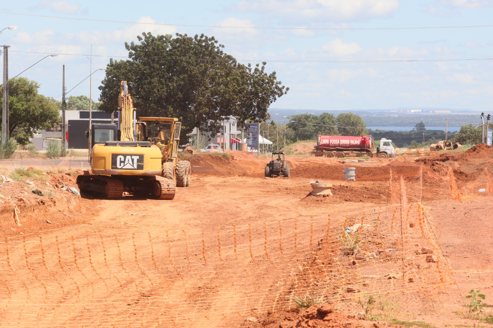 Prefeitura de Palmas retoma obras de drenagem na Avenida LO-21