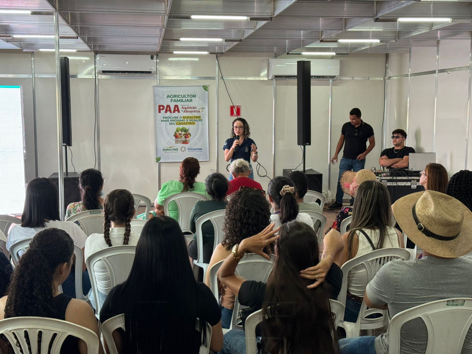 Programa de Aquisição de Alimentos é apresentado a agricultores familiares durante palestra técnica