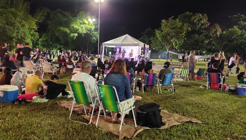 Luau na Serra reúne público expressivo e movimenta Taquaruçu
