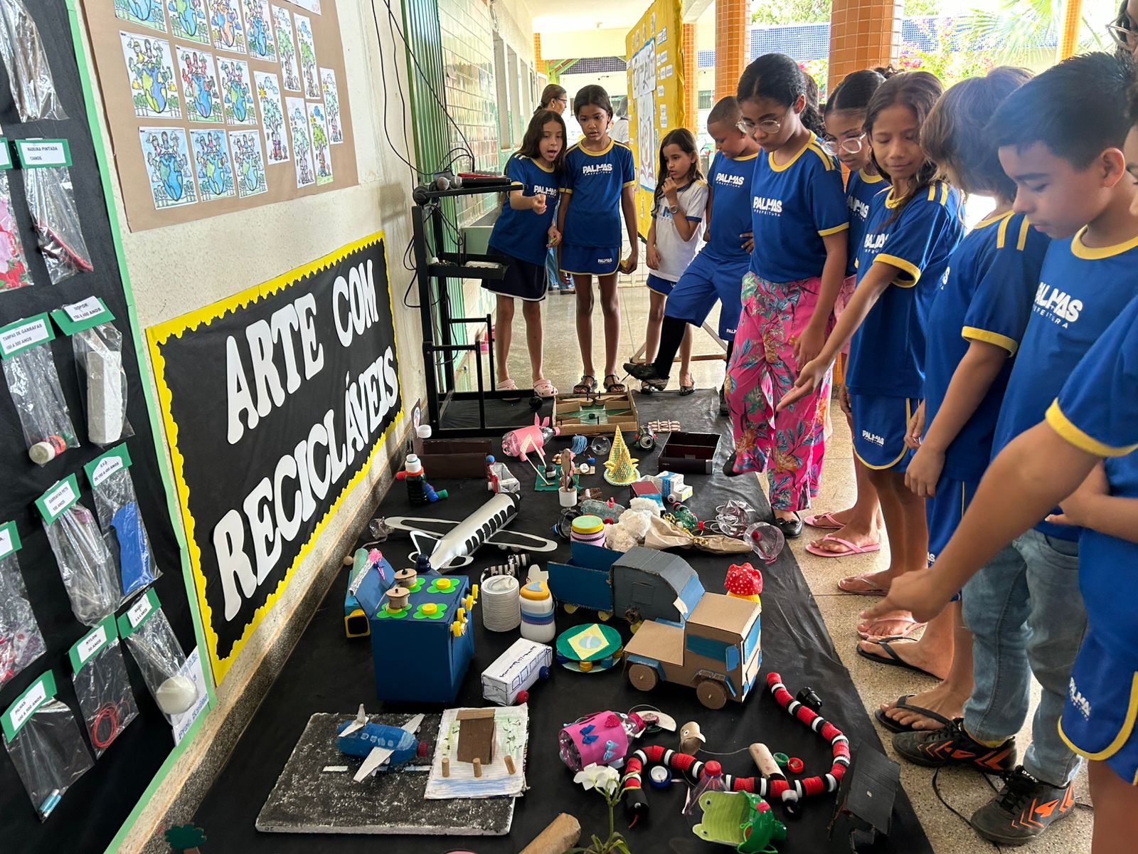 Escola Municipal promove culminância do Projeto Meio Ambiente com palestras, exposições e ações de conscientização ambiental
