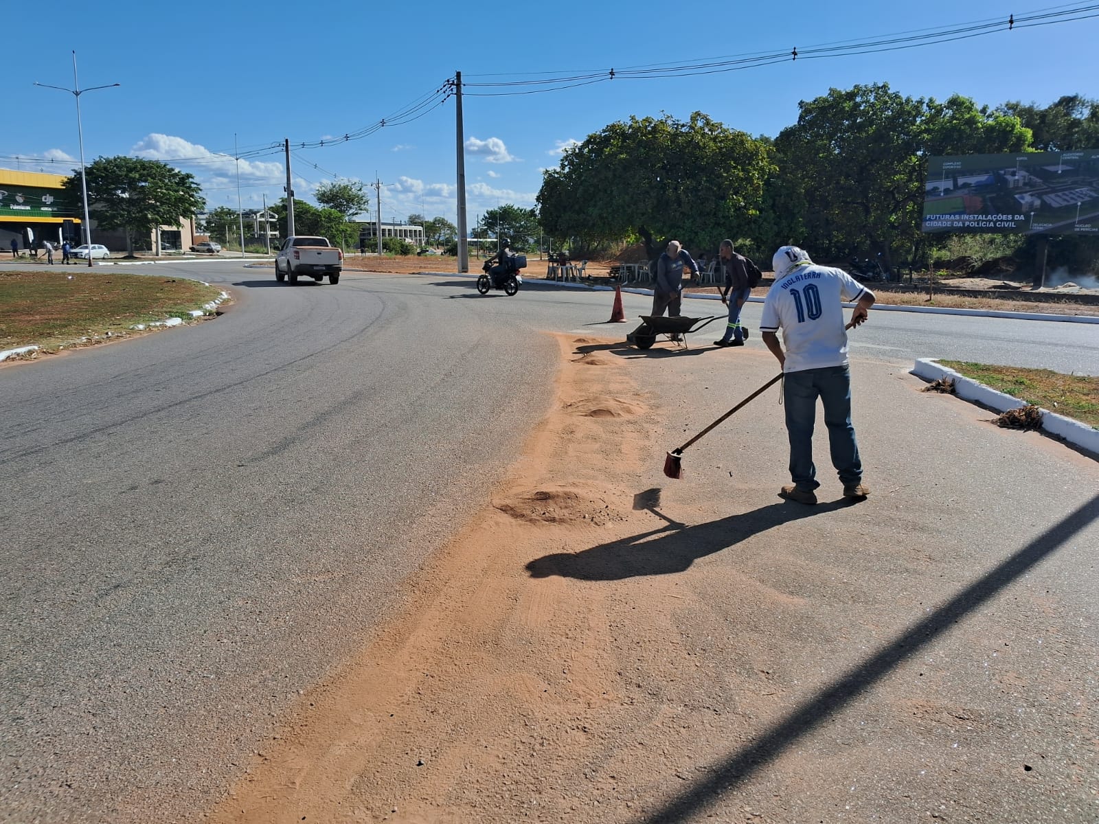 Confira a programação de serviços da Zeladoria Urbana de Palmas desta segunda-feira, 8