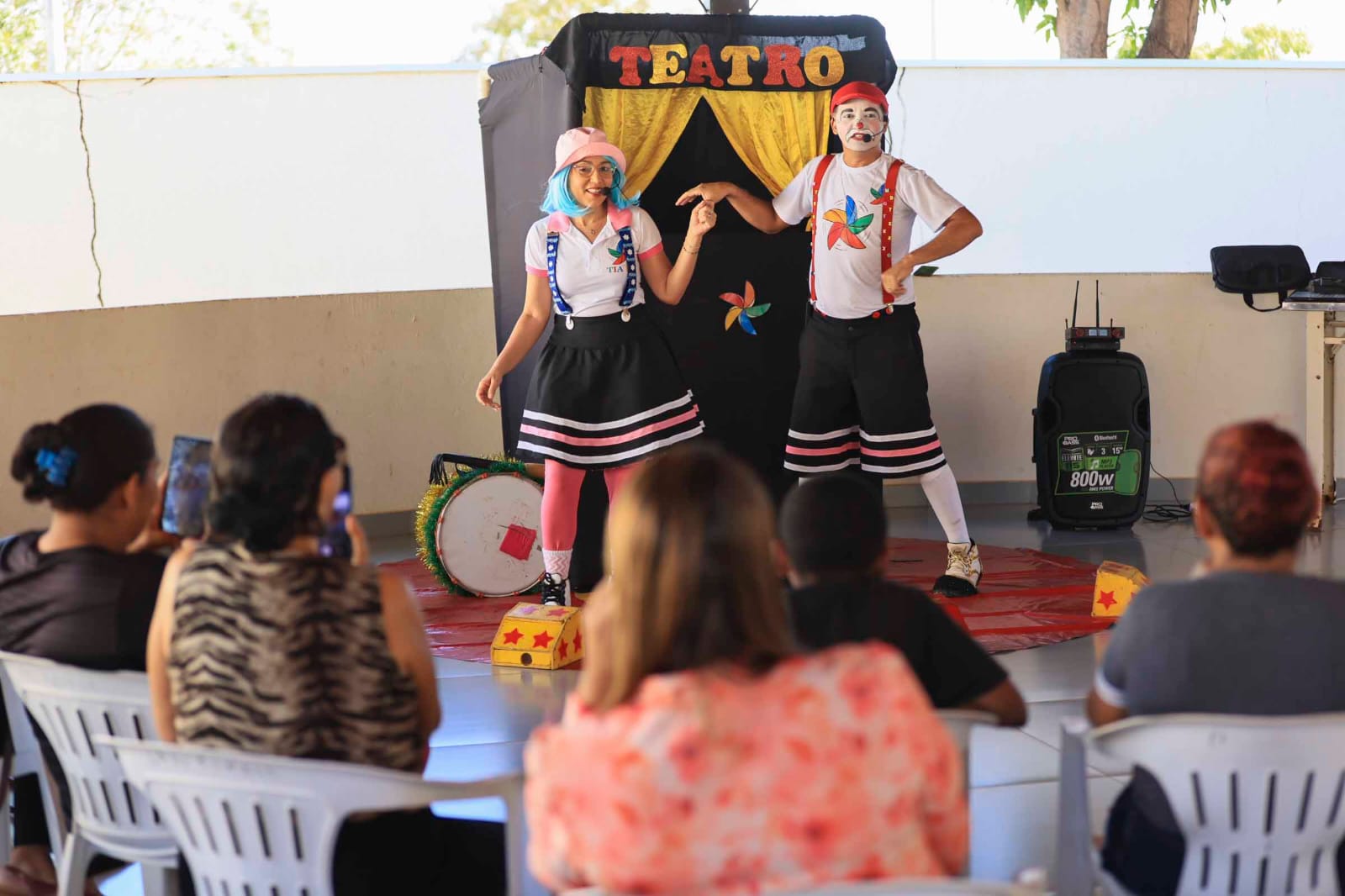 Atividade interativa no Cras Kanela orienta famílias sobre combate ao trabalho infantil