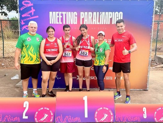 Estudantes da ETI Margarida Lemos obtêm medalhas em provas de paradesporto realizadas em Palmas