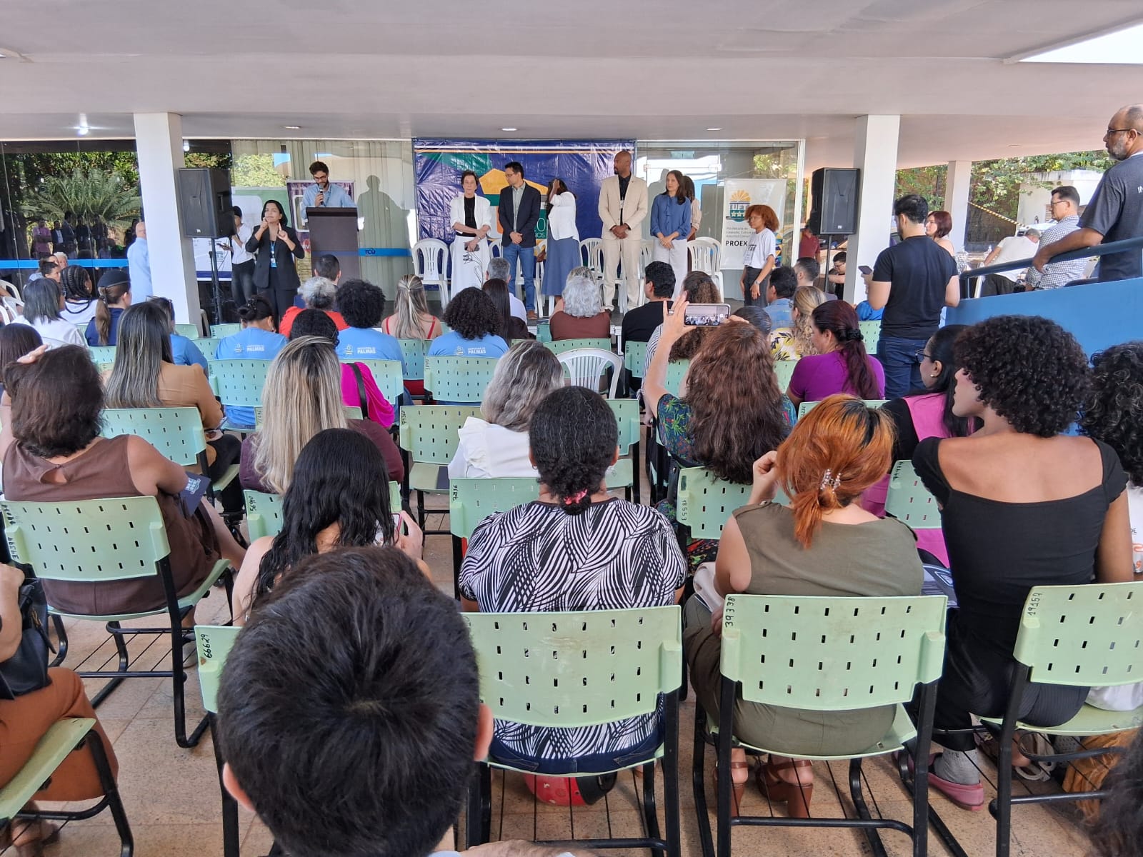 Desenvolvimento Social de Palmas participa do lançamento do Espaço Aroeira - Cidadania PopRua