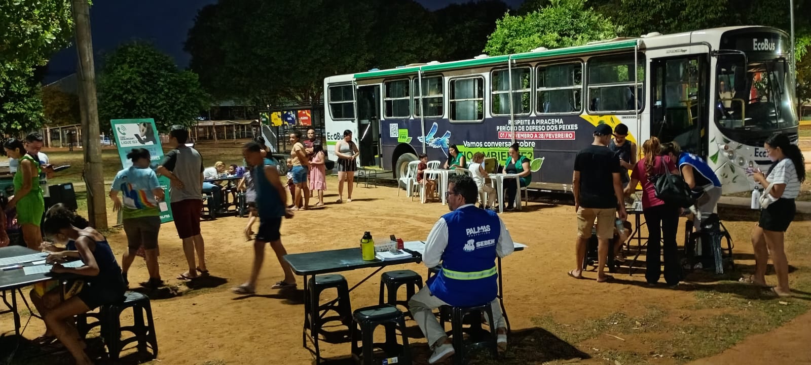 Fundação Municipal de Meio Ambiente participa do Festival Internacional de Circo de Taquaruçu com ações educativas