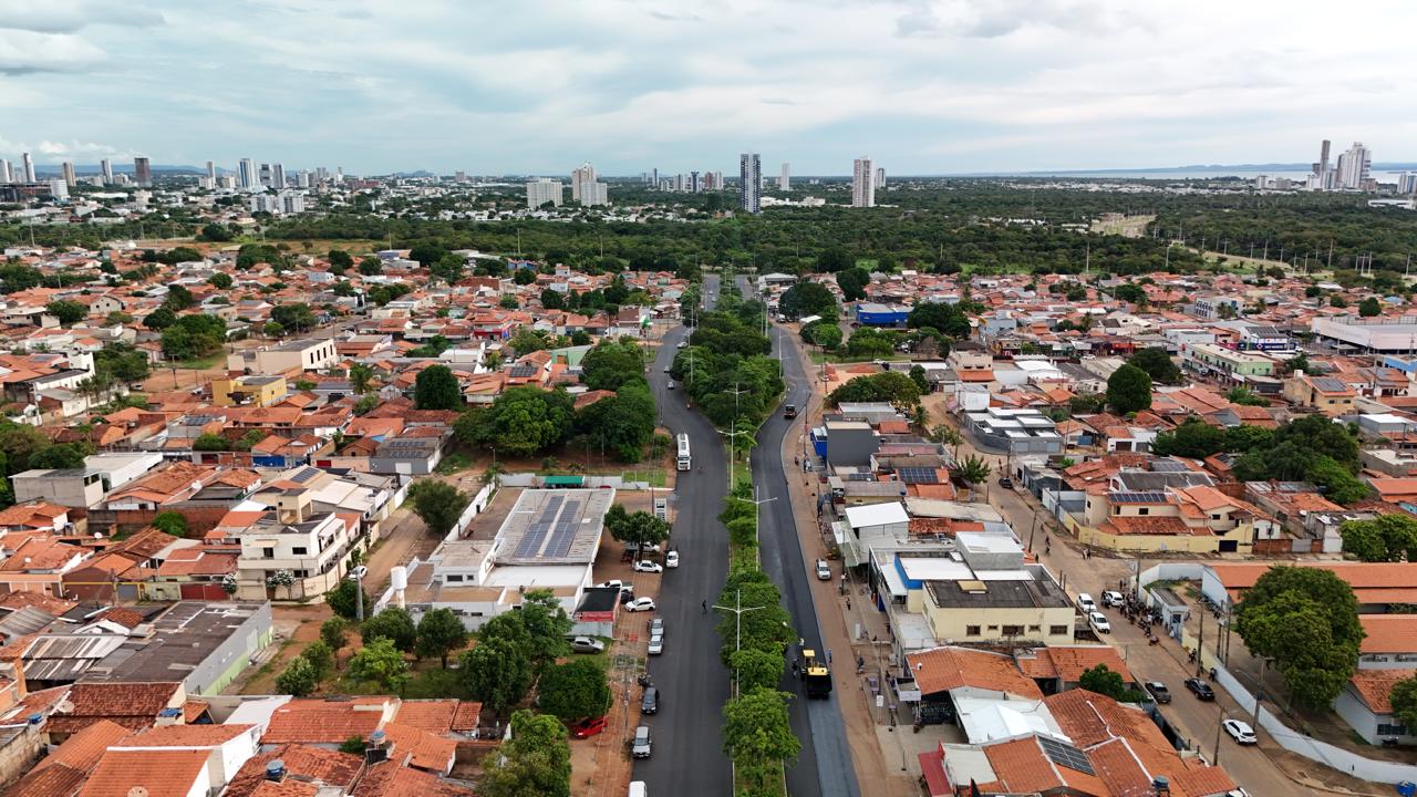 Prefeitura de Palmas conclui recapeamento da Avenida NS-05 no Plano Diretor Norte