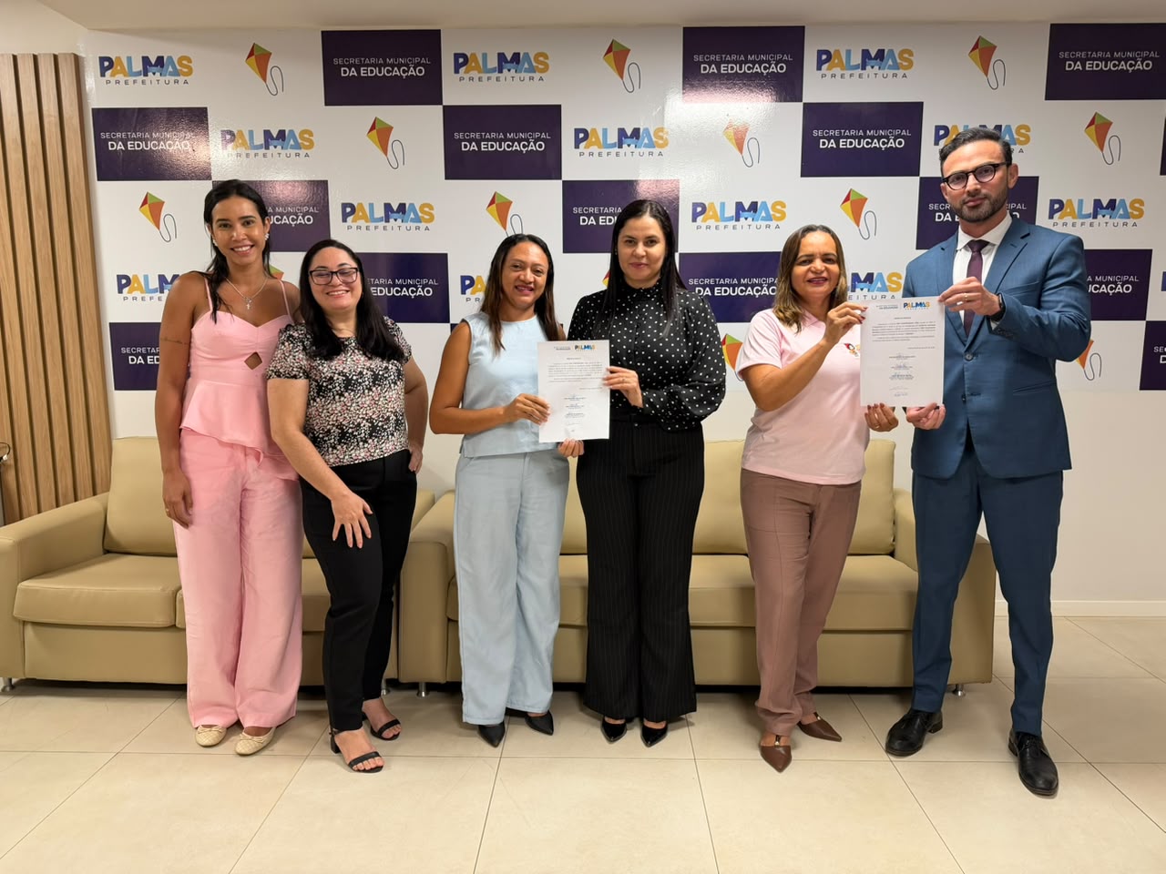 Prefeitura de Palmas assina ordem de serviço para reformas nos Cmeis Castelo Encantado e Chapeuzinho Vermelho
