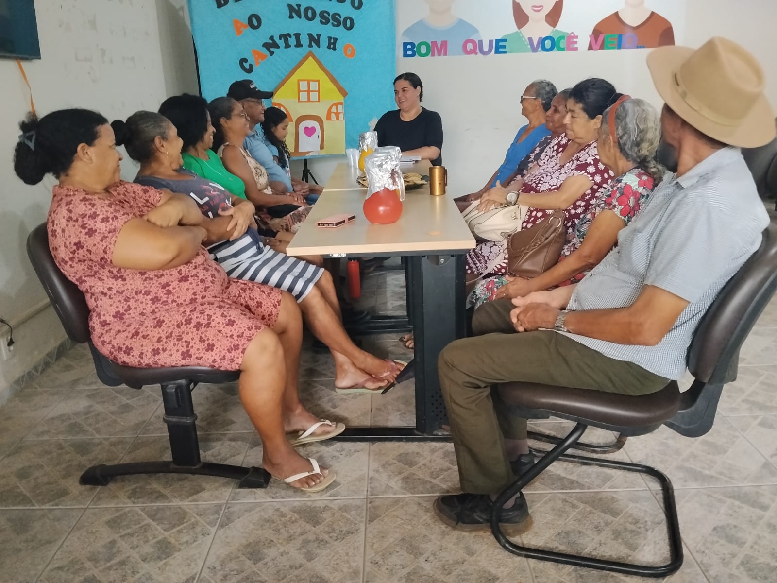 Cras Pankararu promove encontro em celebração à pessoa idosa