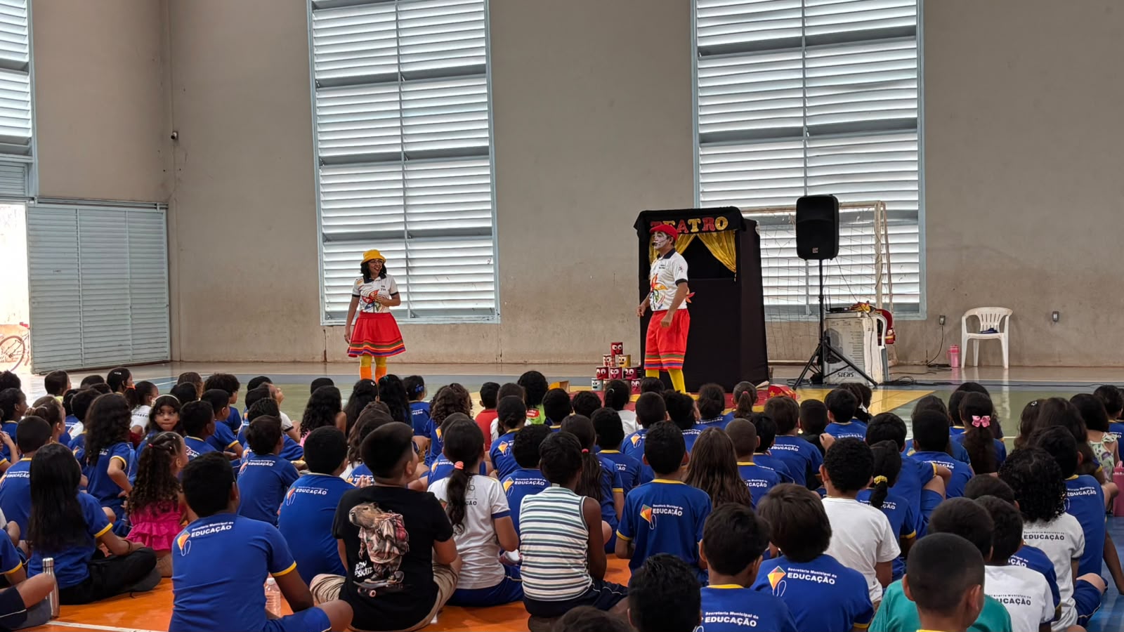 Desenvolvimento Social de Palmas promove ação de conscientização sobre trabalho infantil para estudantes da rede municipal