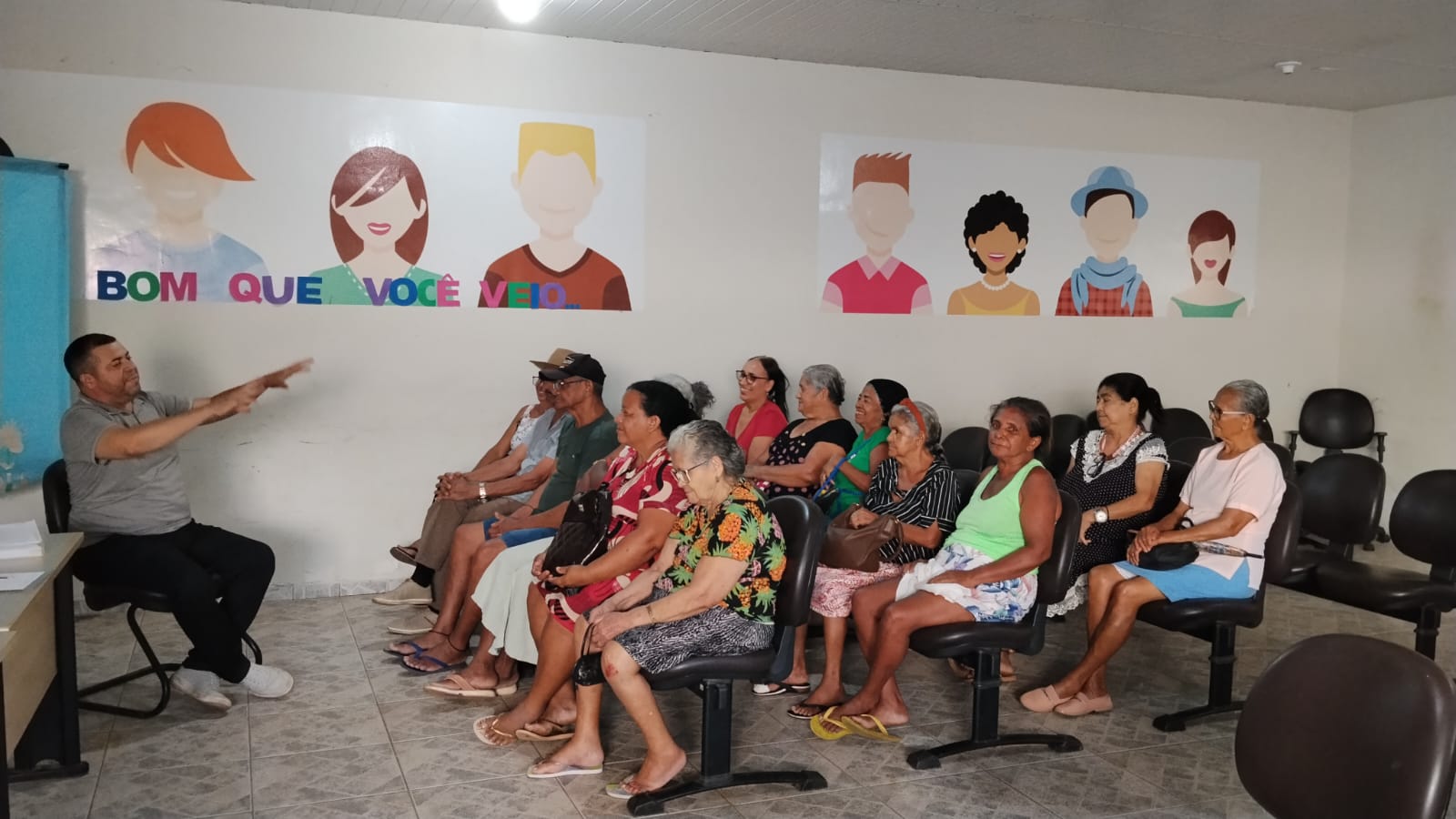 Cras Pankararu promove roda de conversa sobre protagonismo e valorização da pessoa idosa