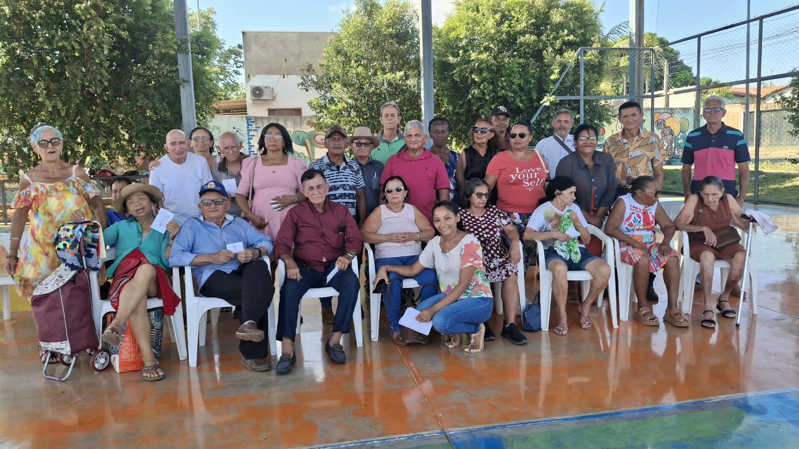 Cras Javaé na região sul de Palmas promove encontro de afeto para pessoas idosas