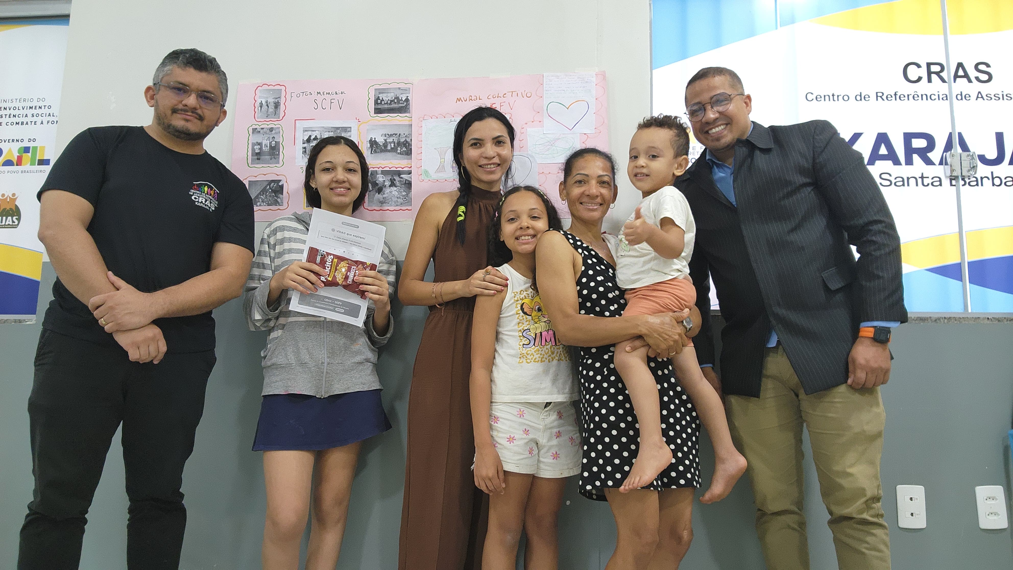 Cras Karajá II valoriza histórias de crianças e adolescentes em atividade de convivência