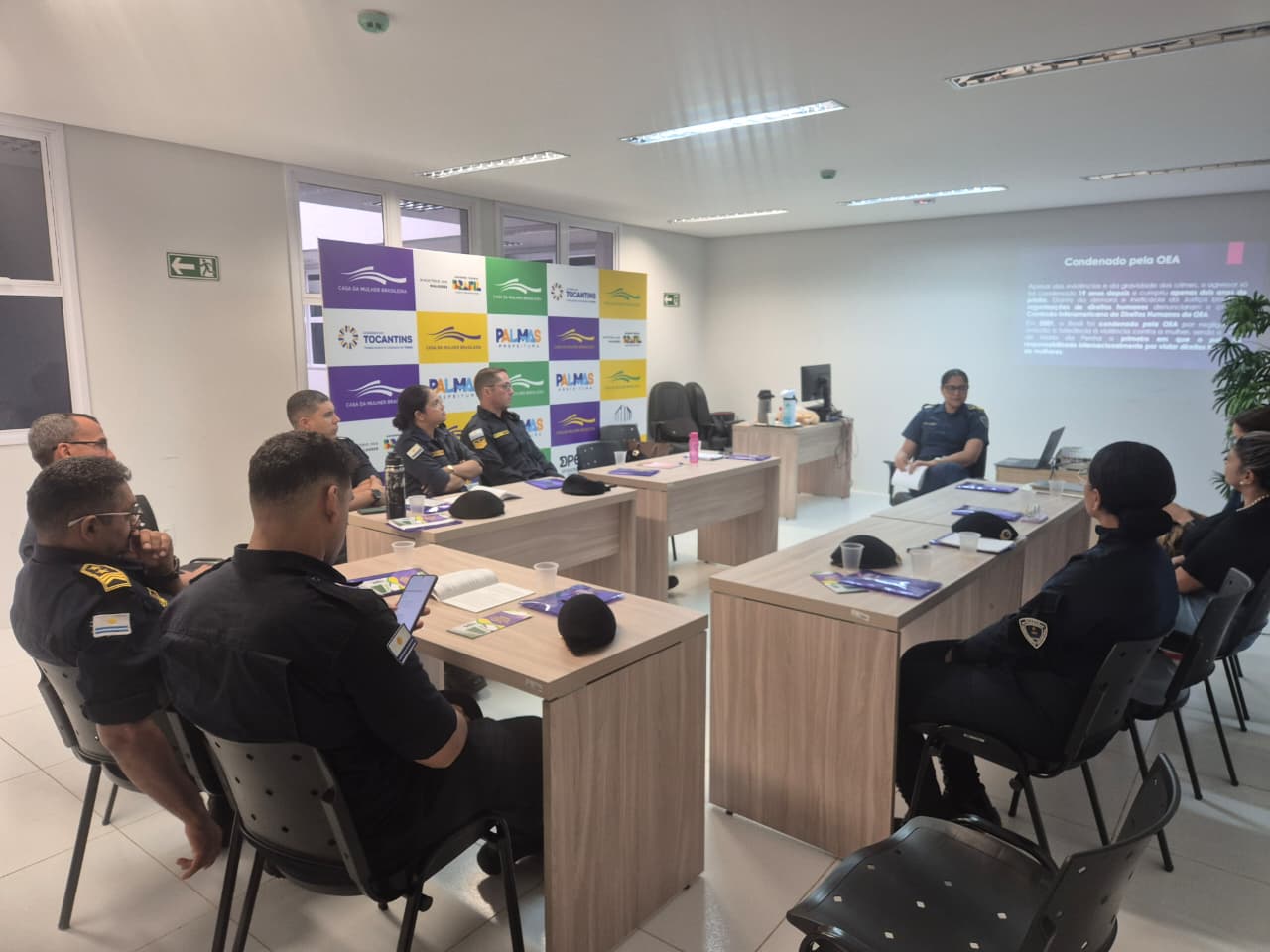 Patrulha Mulher Segura realiza qualificação inicial para novos integrantes em Palmas