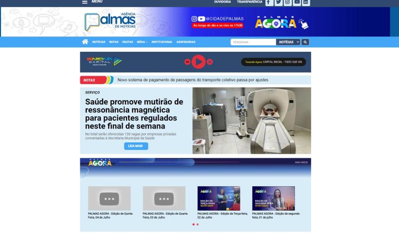 Materiais jornalísticos e de redes sociais da Prefeitura saem do ar a partir desta sexta-feira, 5