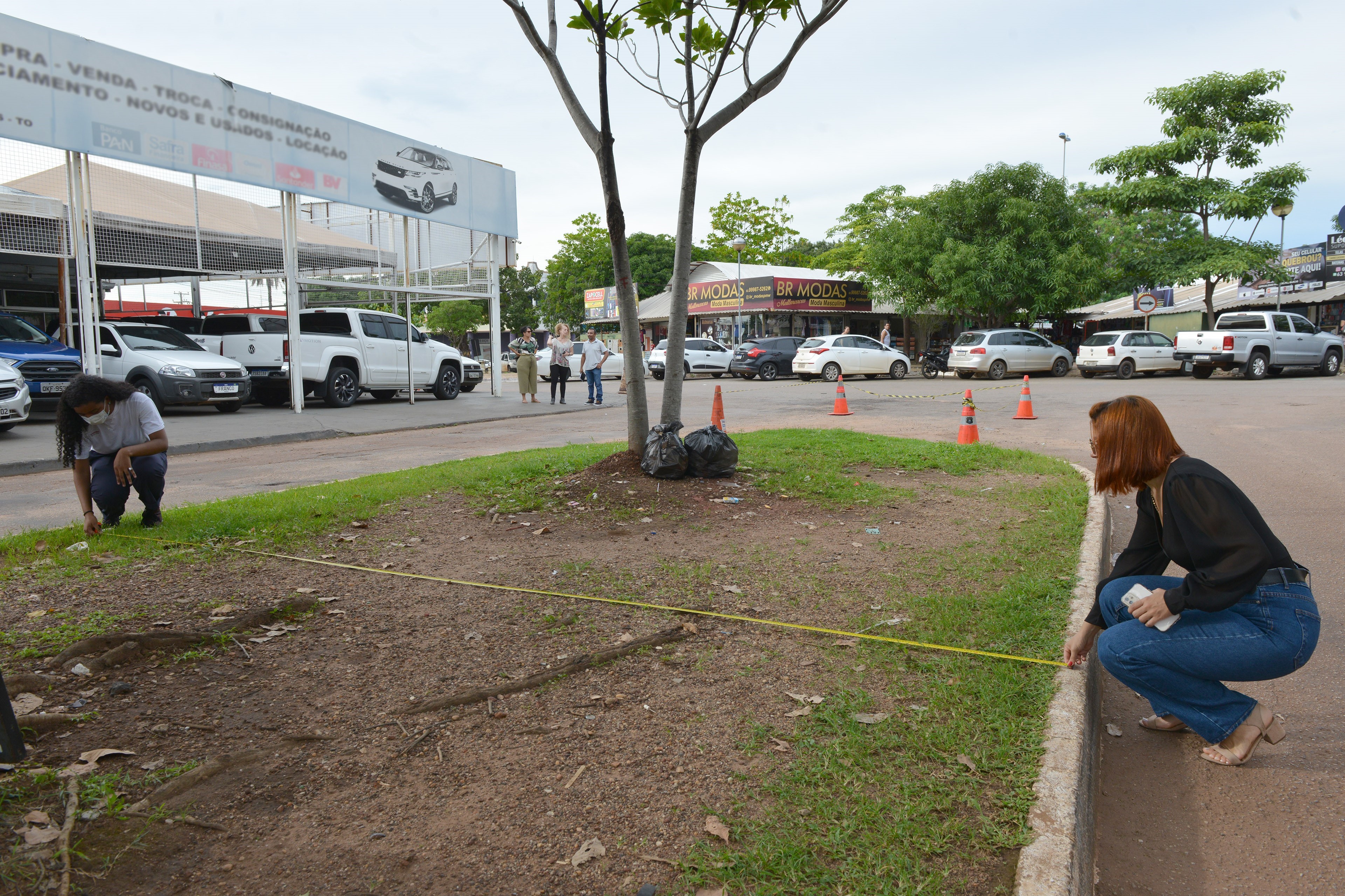 Técnicos da Prefeitura fazem levantamento para revitalização urbanística das quadras ACSE 1 e 11