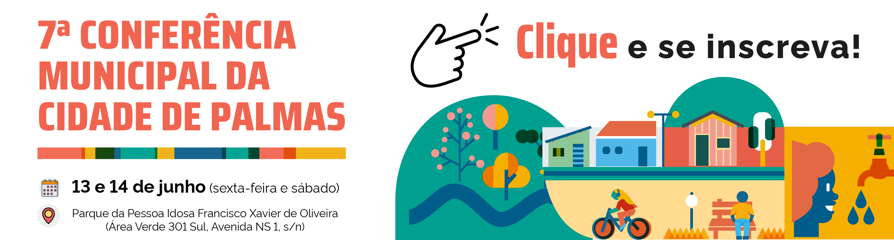 Palmas promove 7ª Conferência Municipal da Cidade e convida população para pensar futuro urbano da Capital