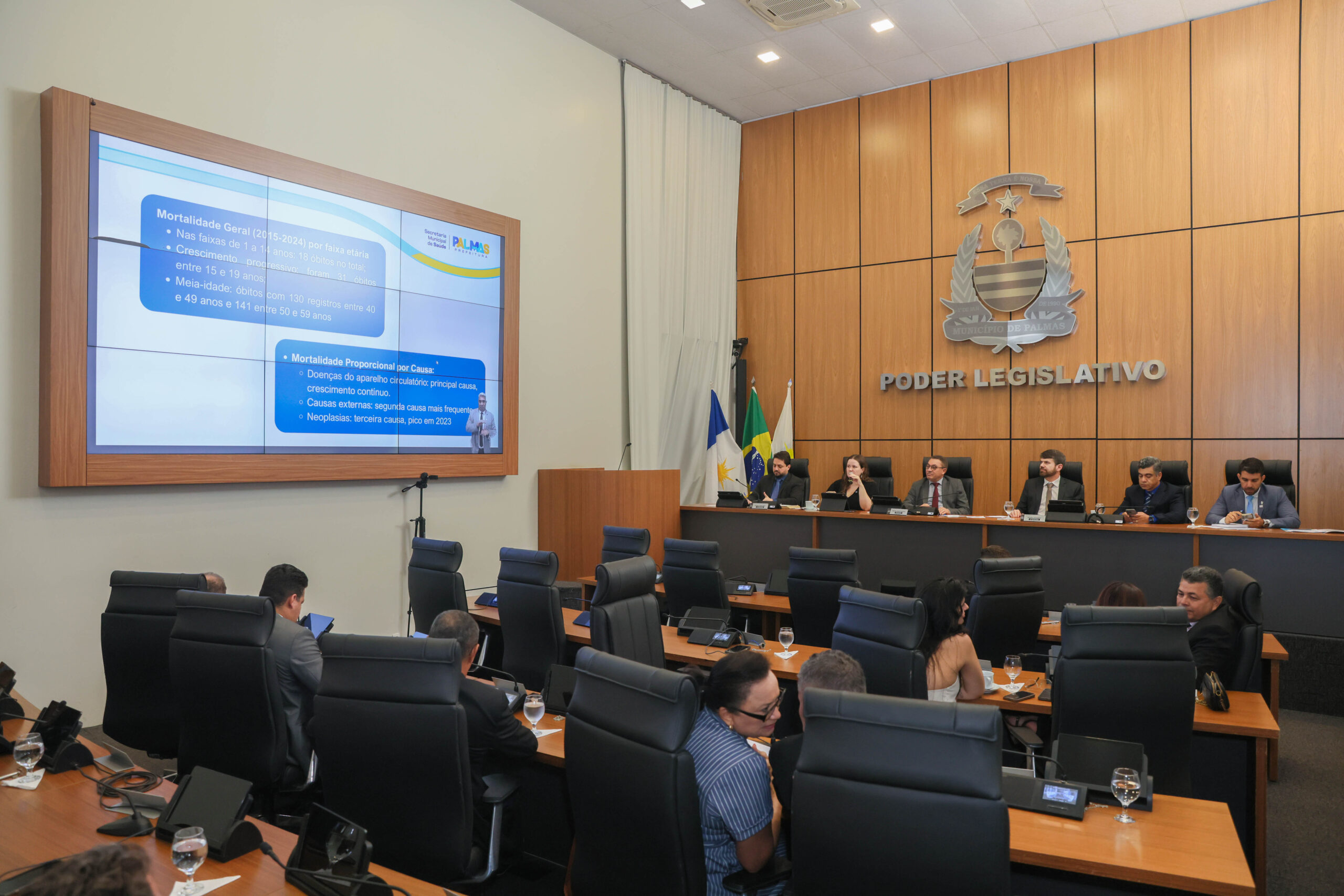 Em audiência pública, Prefeitura de Palmas apresenta avanços na Saúde nos últimos quatro meses