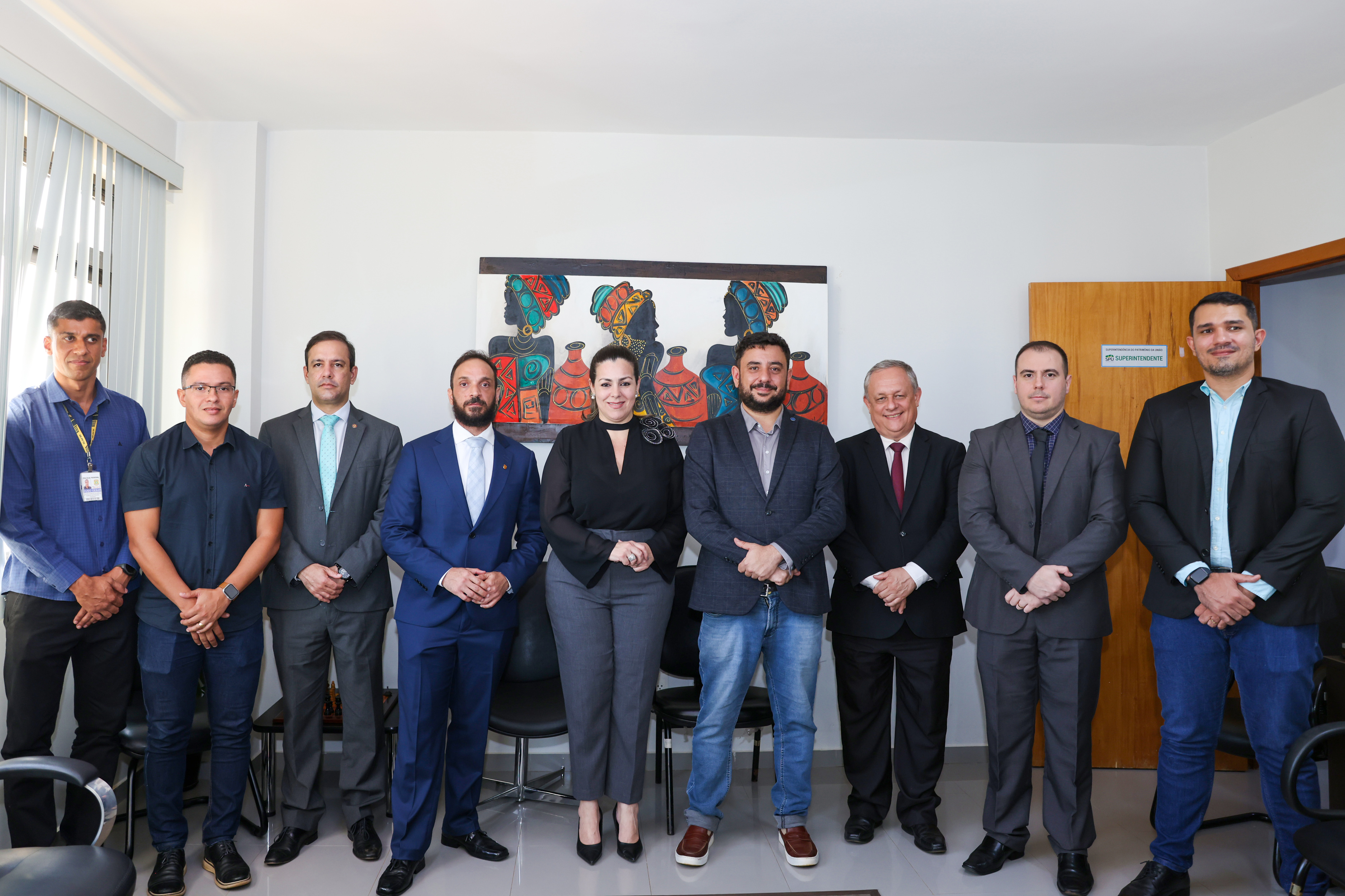 Cinthia Ribeiro participa de ato de doação de terreno à Polícia Federal