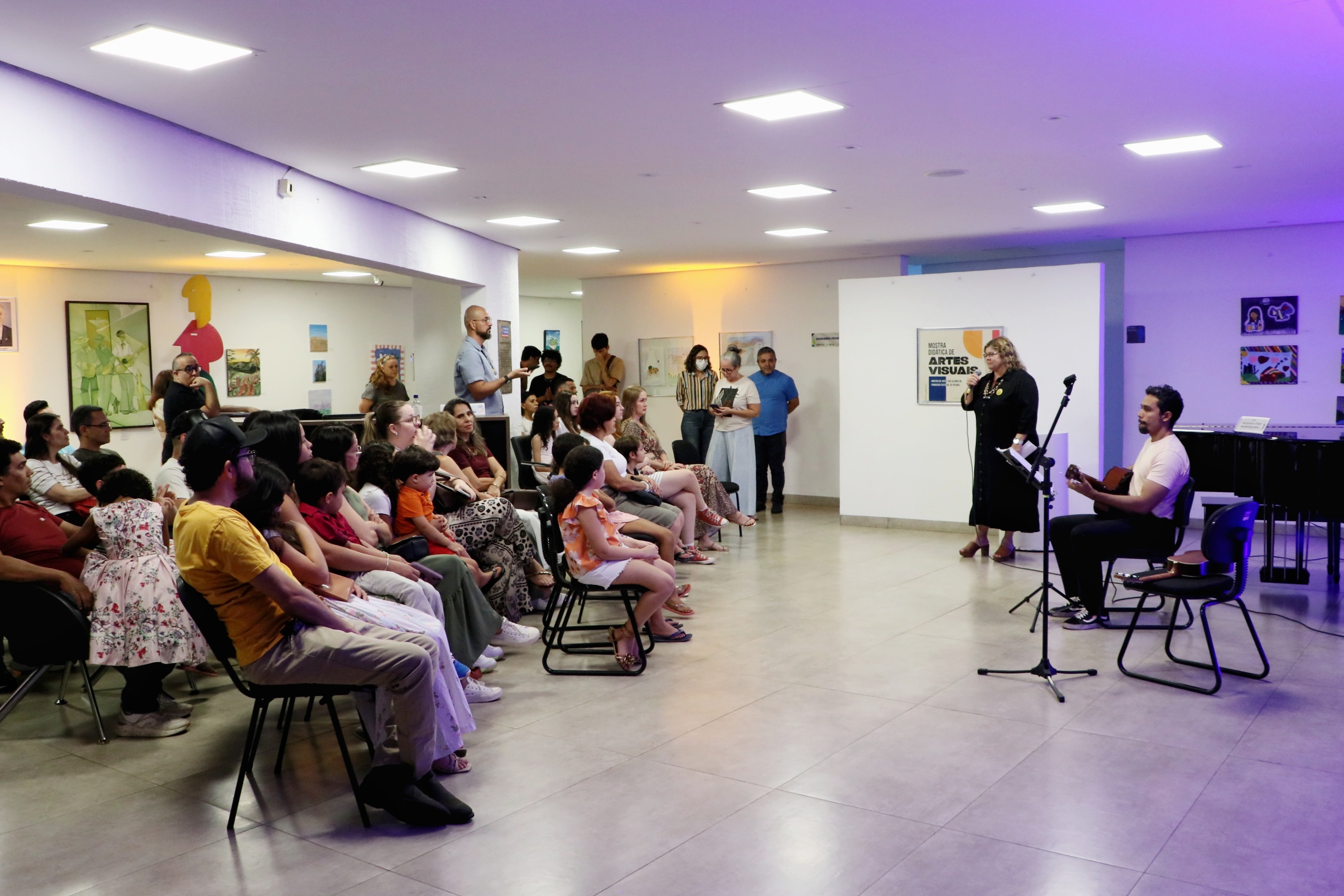 Assim como na abertura, nesta quinta-feira, 2, a partir das 19 horas, a Mostra também contará com apresentações musicais; desta vez, da musicalização infantil