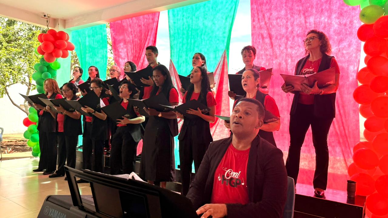 Cantata de Natal leva acolhimento, cultura e arte ao Caps AD III em Palmas