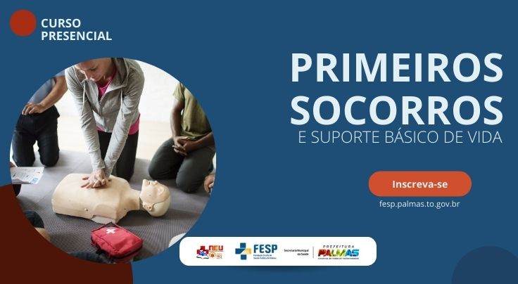Estão abertas inscrições para curso de Primeiros Socorros e Suporte Básico de Vida