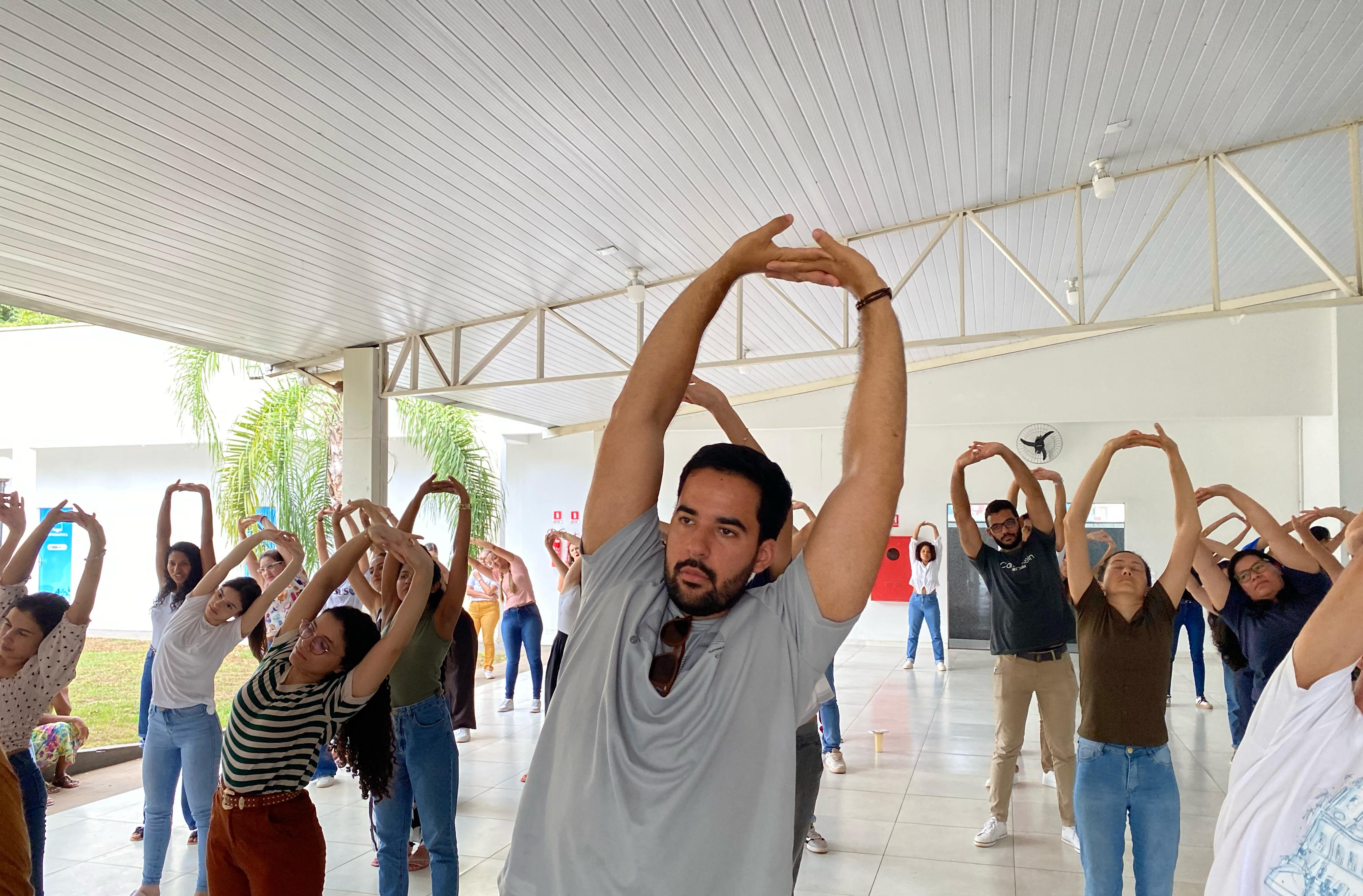 Residente do programa em Saúde da Família como biomédico, Pedro Alves Júnior conta que ficou surpreso com a atividade logo nos primeiros dias