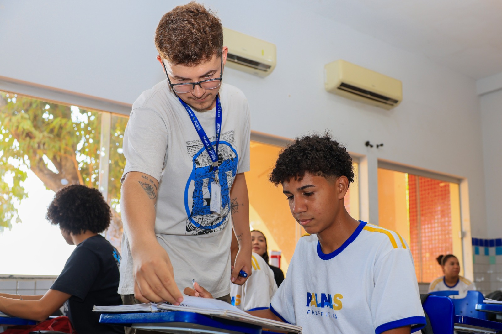 Professor da rede municipal desenvolve proposta pedagógica sobre Palmas e a Região Norte