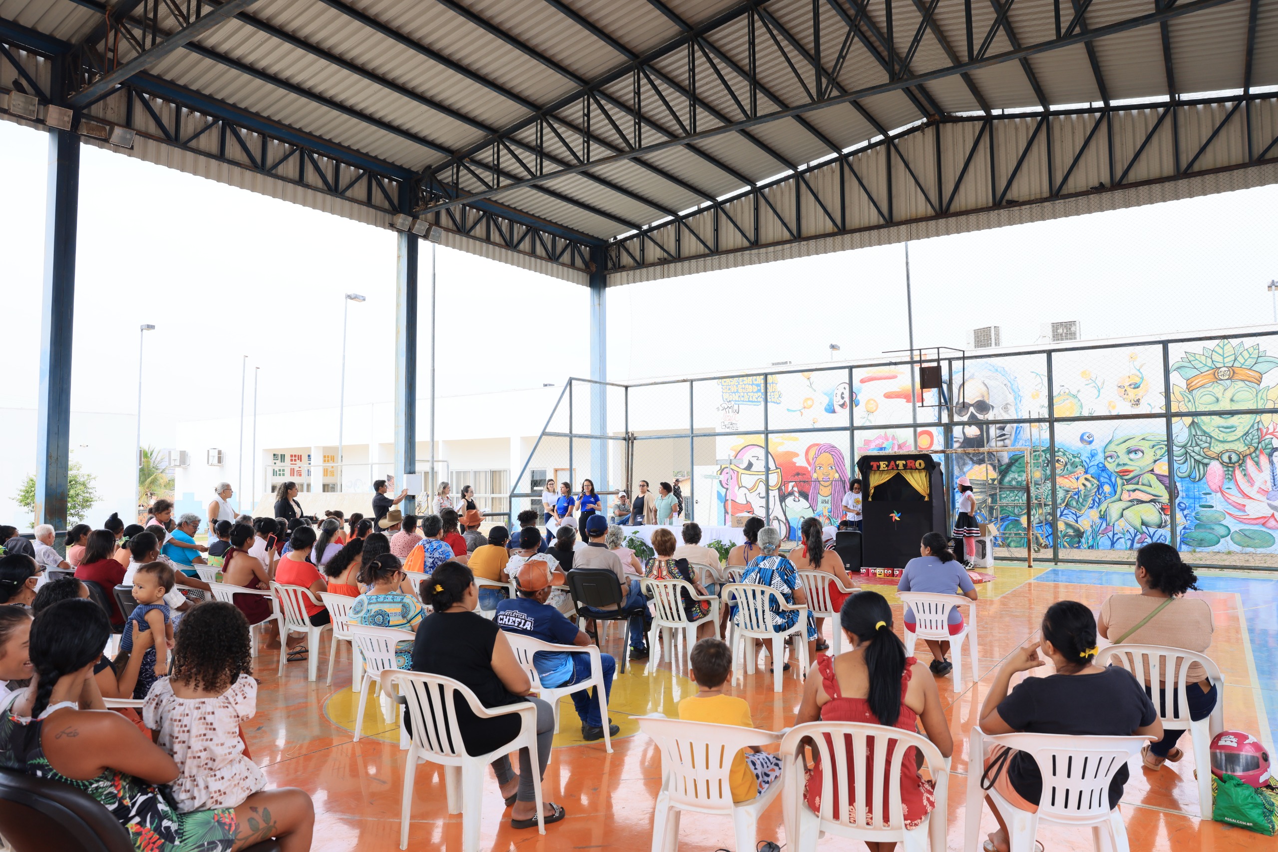 Beneficiários do Bolsa Família participam de ciclo de palestras no Cras do setor Morada do Sol