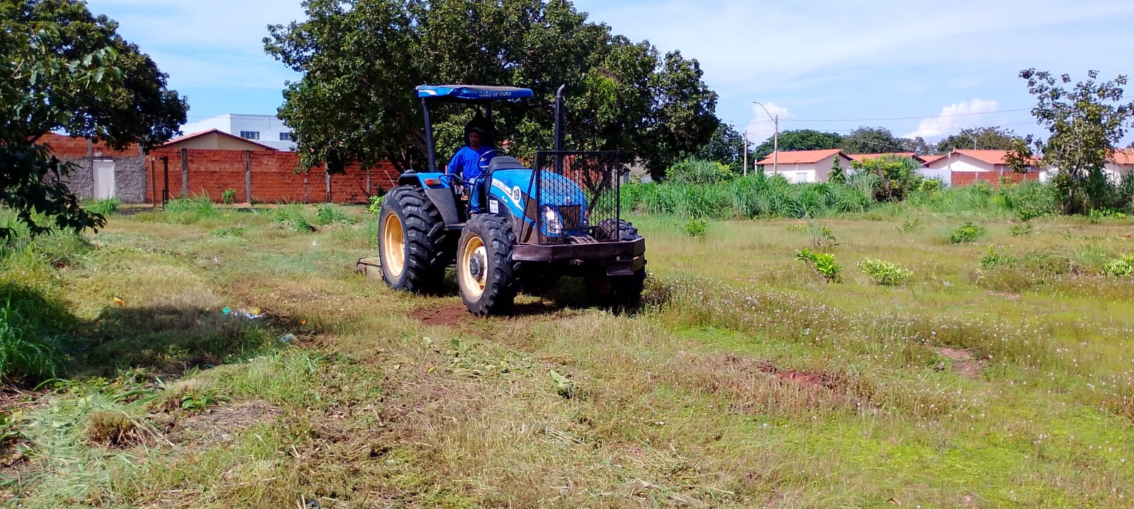Roçagem no Jardim Taquari T 23