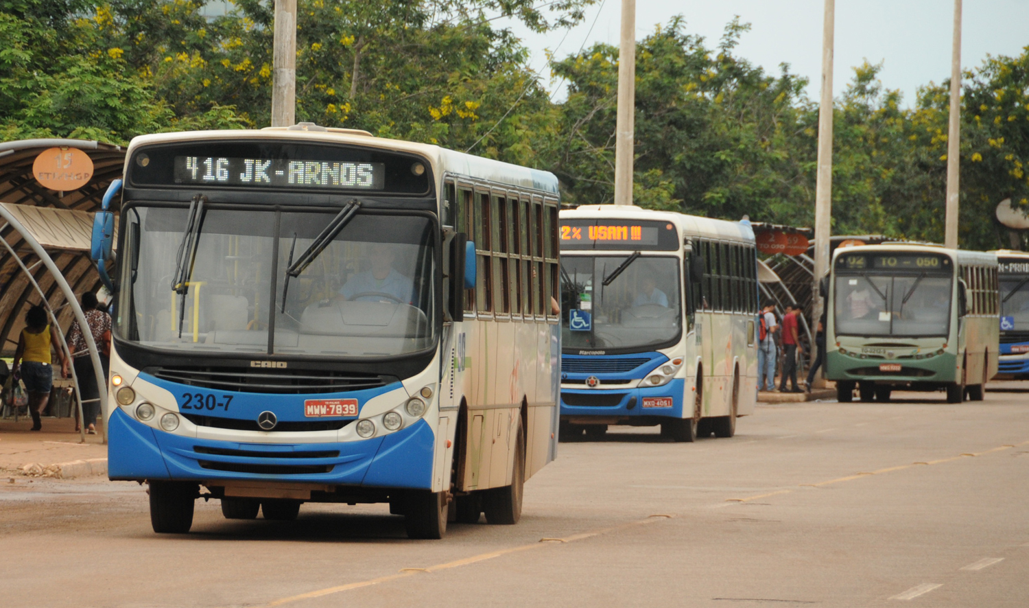 Linhas de ônibus funcionarão normalmente nesta quinta-feira, 17