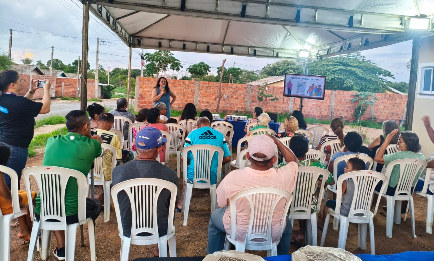 Entre novembro e dezembro foram realizadas diversas palestras com as famílias