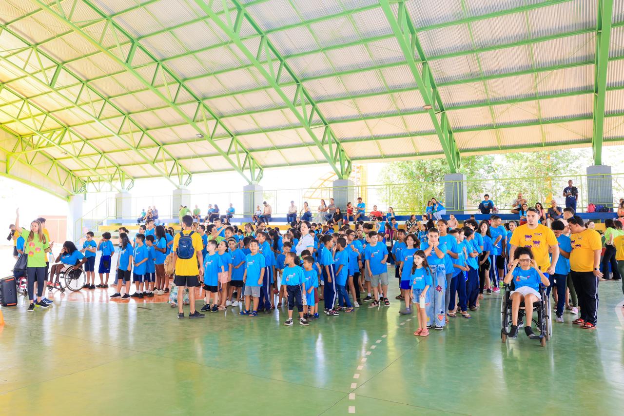 Festival Paralímpico Loterias Caixa movimenta ETI Almirante Tamandaré em Palmas