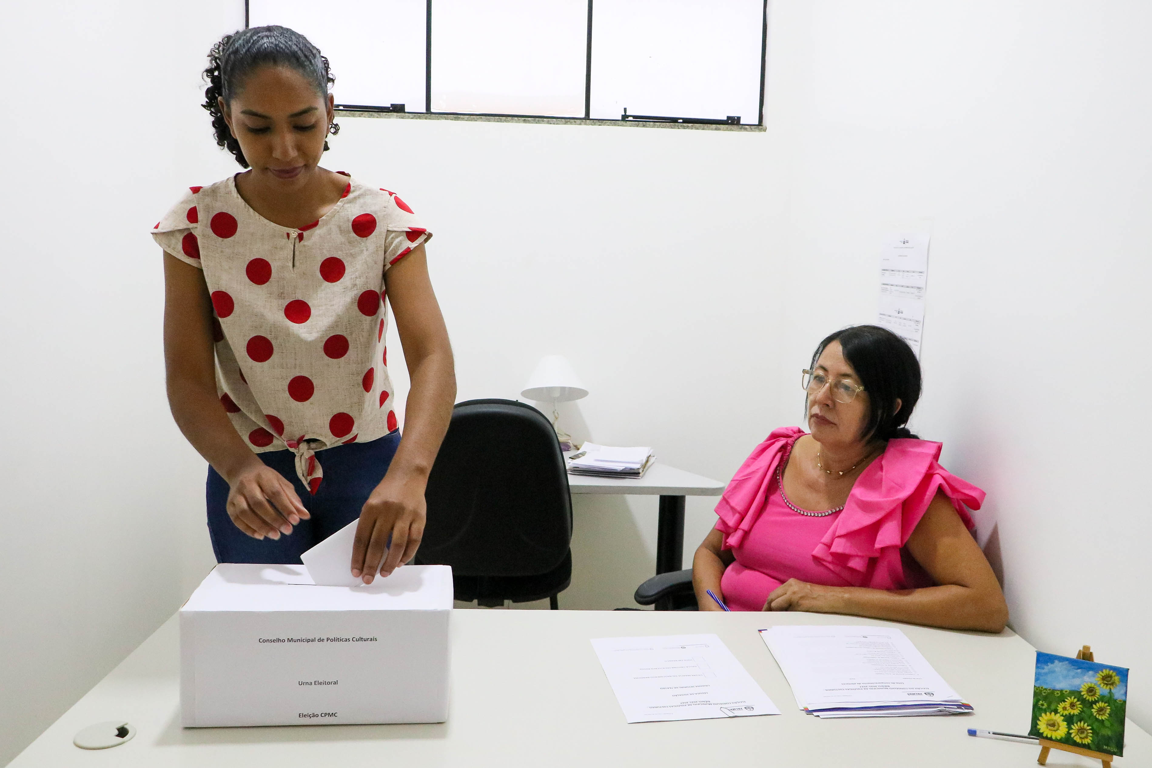 O Espaço Mais Cultura foi um dos quatro núcleos de cultura da FCP utilizados como ponto de votação para esta eleição do CMPC