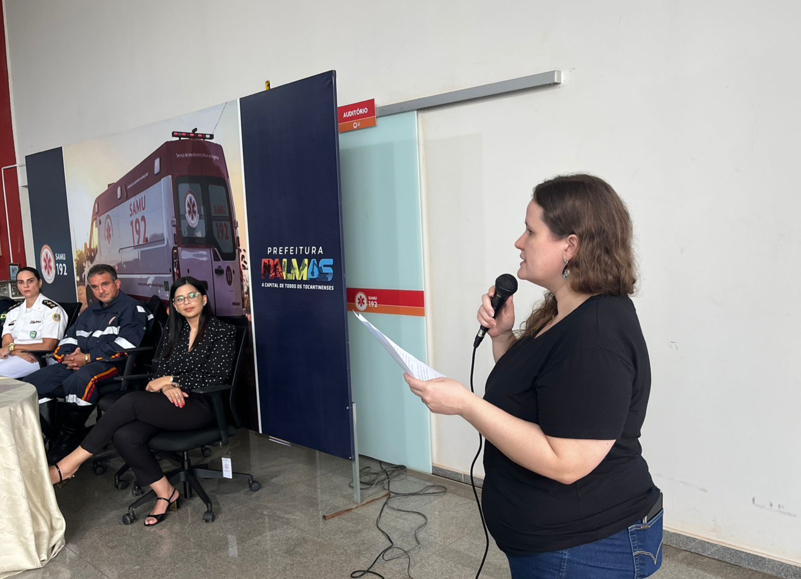 Secretária de Saúde, Dhieine Caminski, lembrou que o Samu de Palmas, implantado em março de 2005, cresceu junto com a cidade
