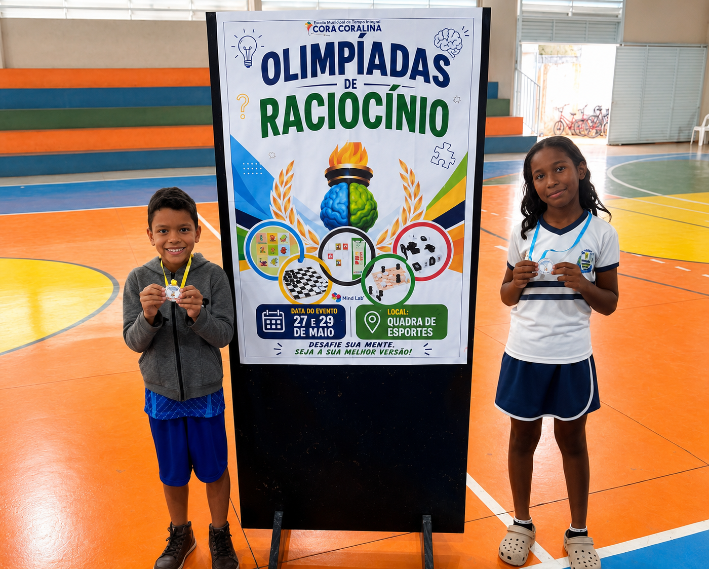 Olimpíada de Raciocínio da ETI Cora Coralina incentiva habilidades entre estudantes